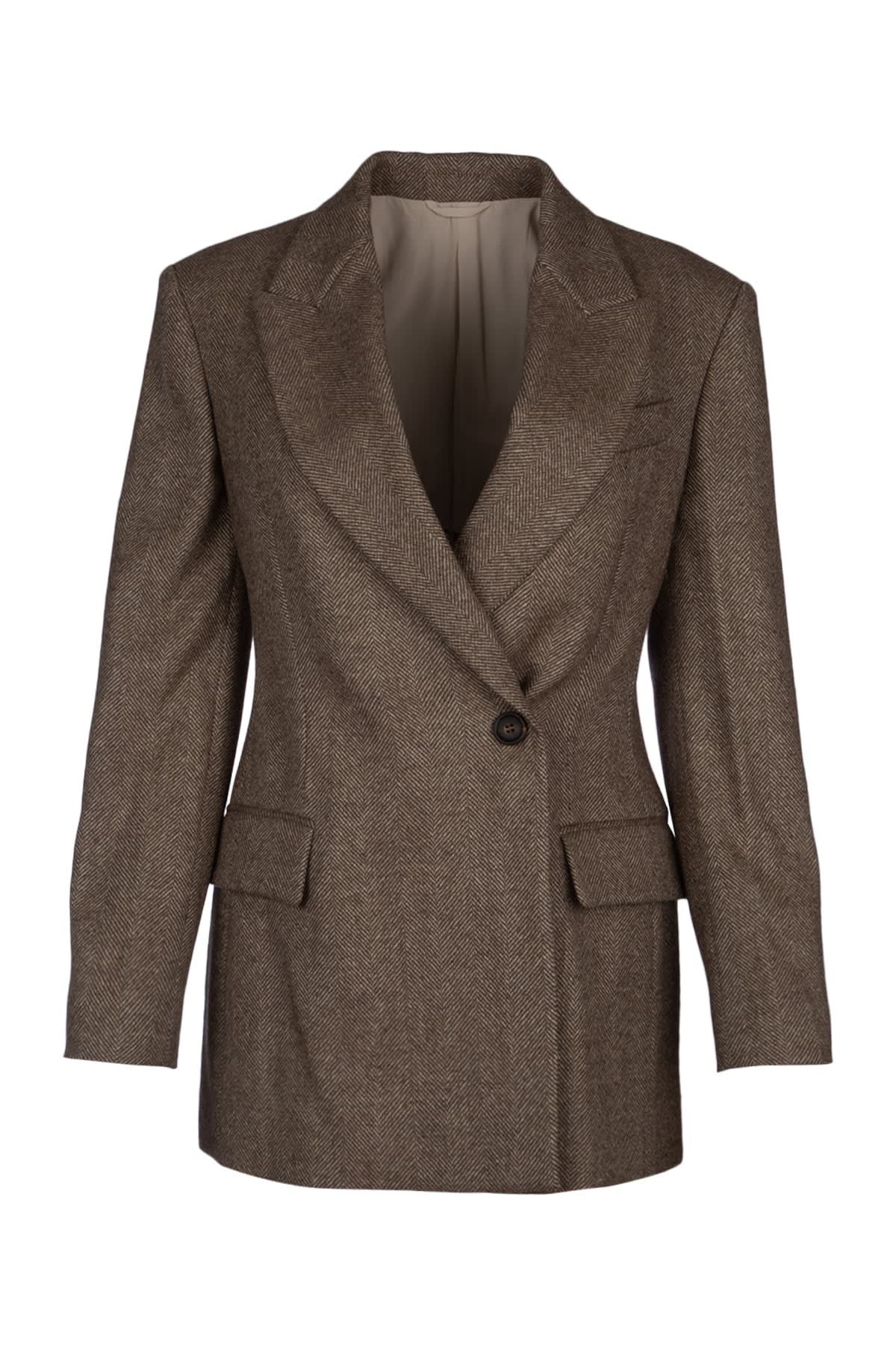 Shop Brunello Cucinelli Suit-type Jacket In C001