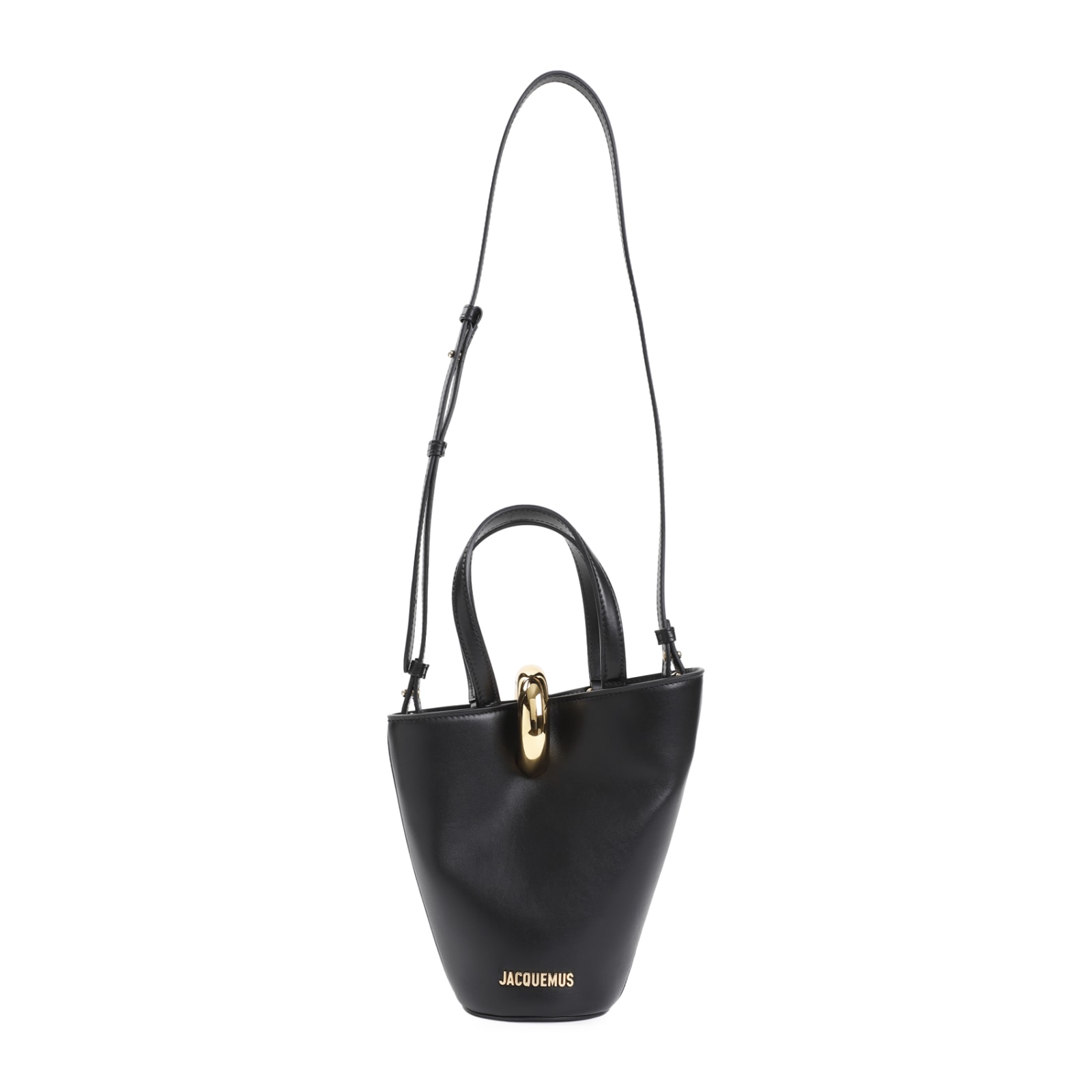 Jacquemus Le Petit Bambola Handbag In Black