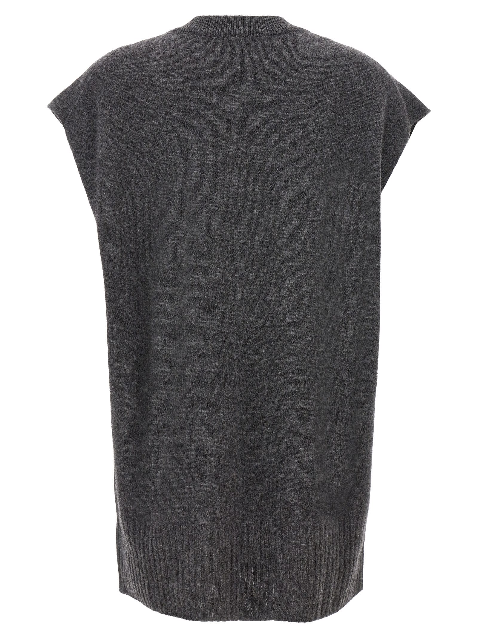 Shop Pinko Disciplinare Vest In Gray