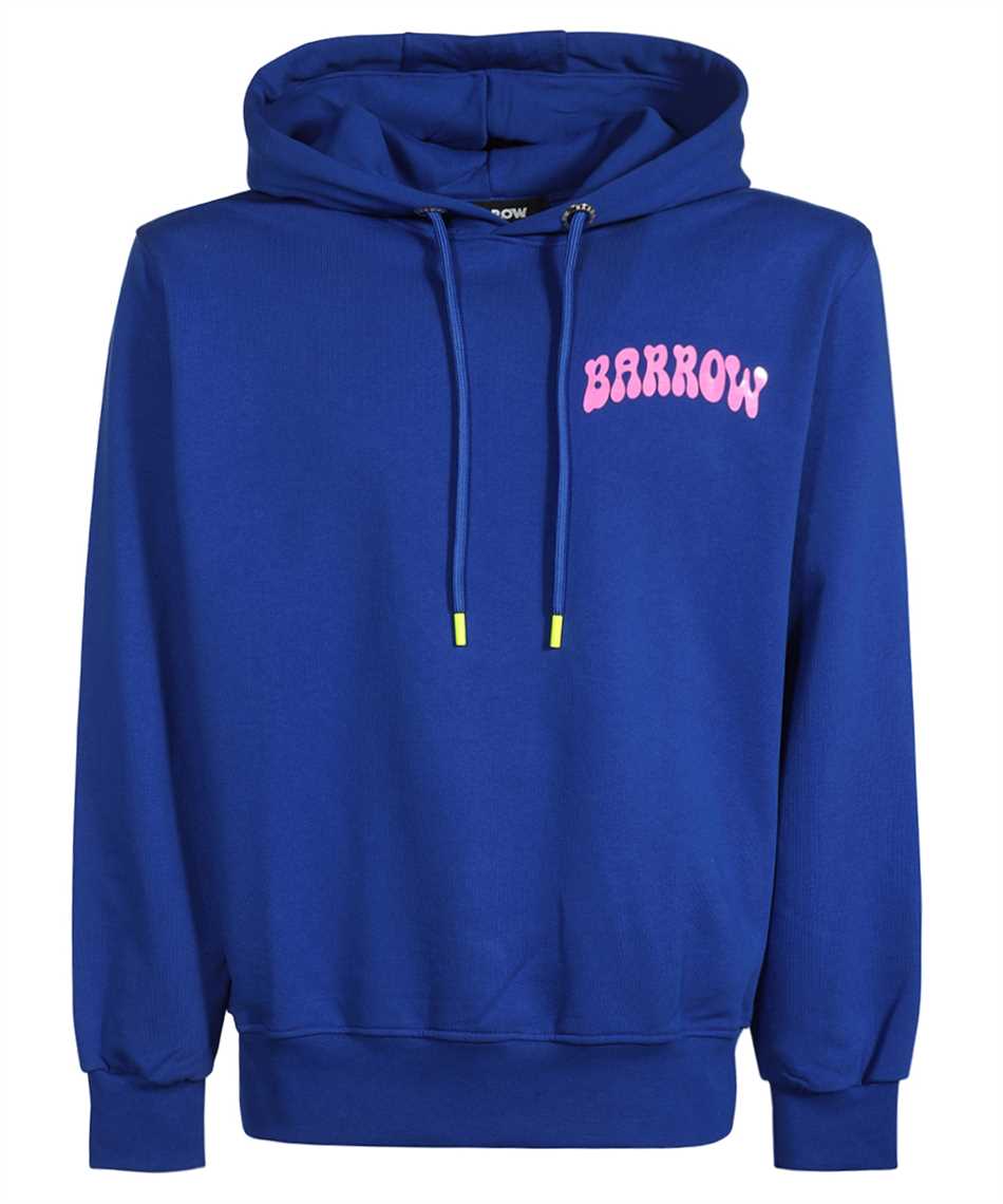 Barrow Hooded Sweatshirt In Blue