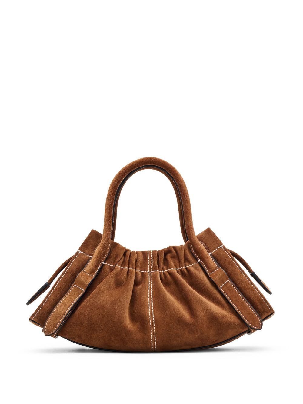Marc Jacobs The Satchel Small Leather Shoulder Bag In Brown