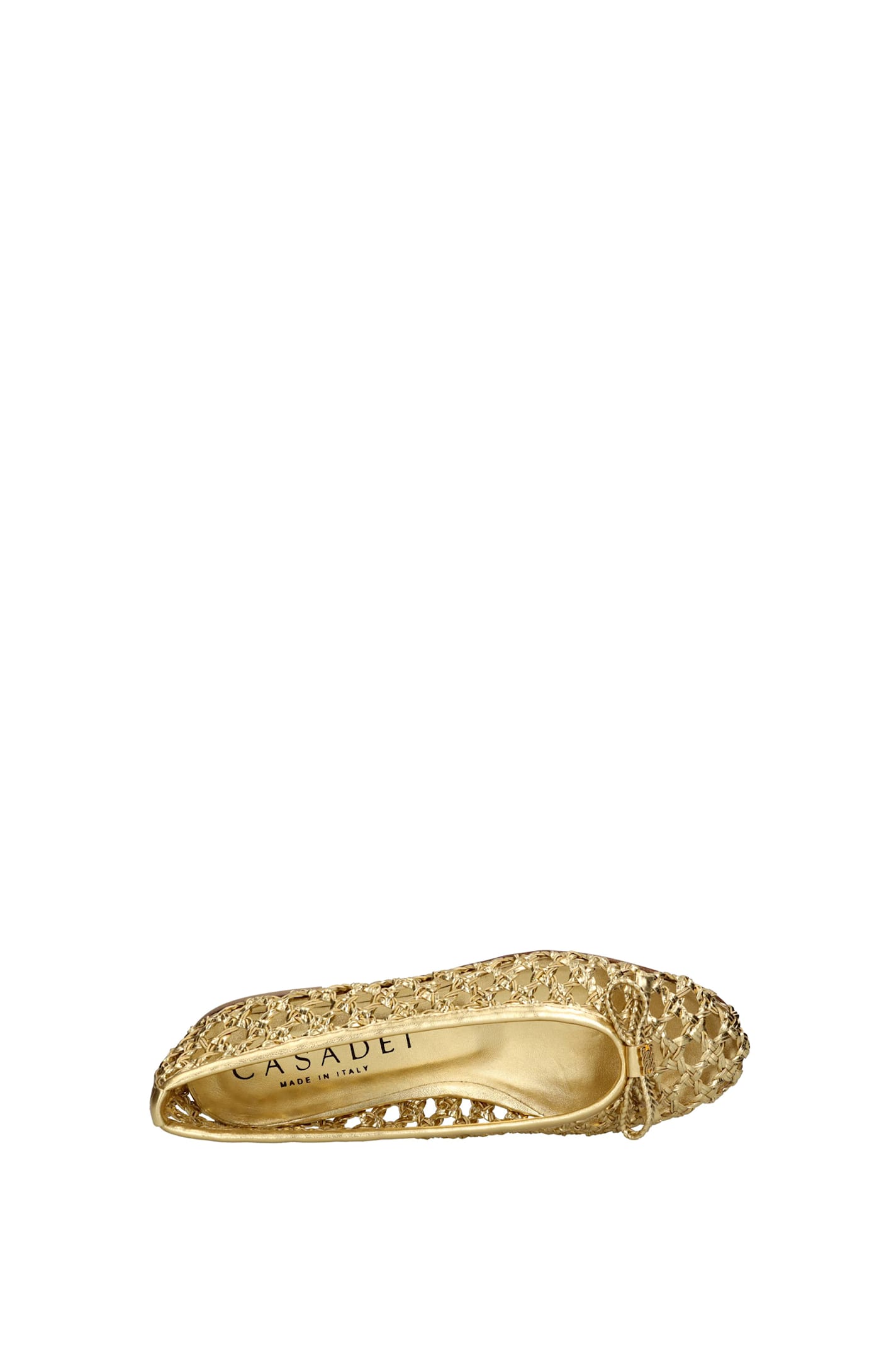 Casadei Mocassin In Golden