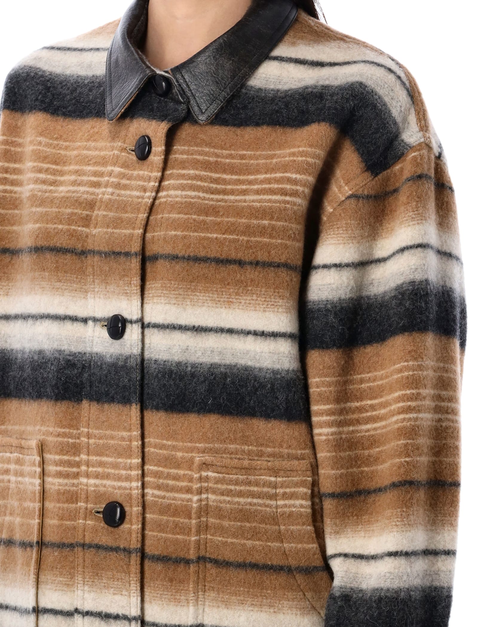 Isabel Marant Étoile Jacket Isabel Marant Etoile Woman Color Camel In Camel Multi