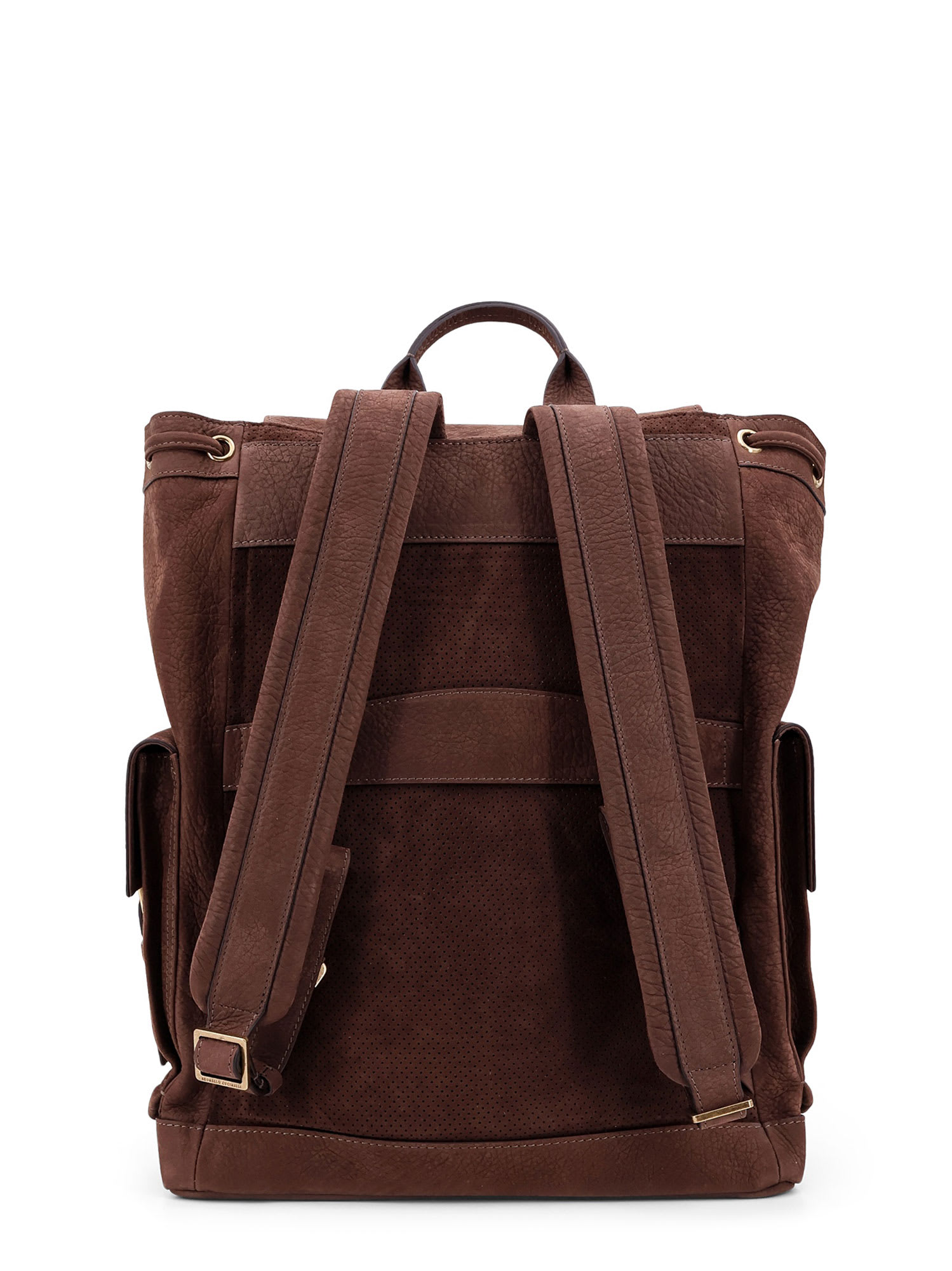 Shop Brunello Cucinelli Backpack In Brown