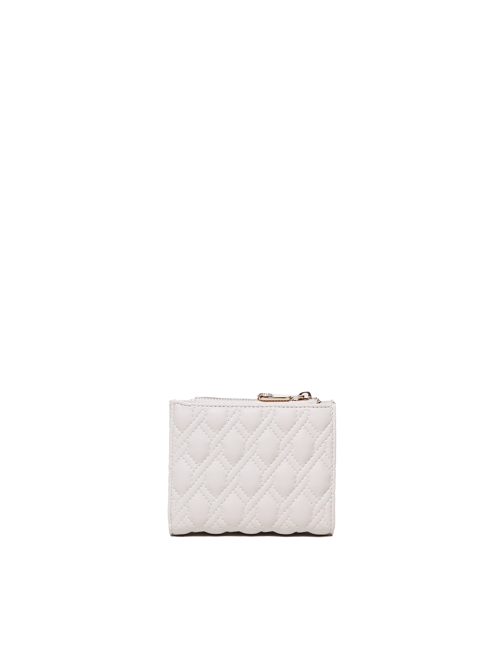 V73 Margaret Squared Wallet In White