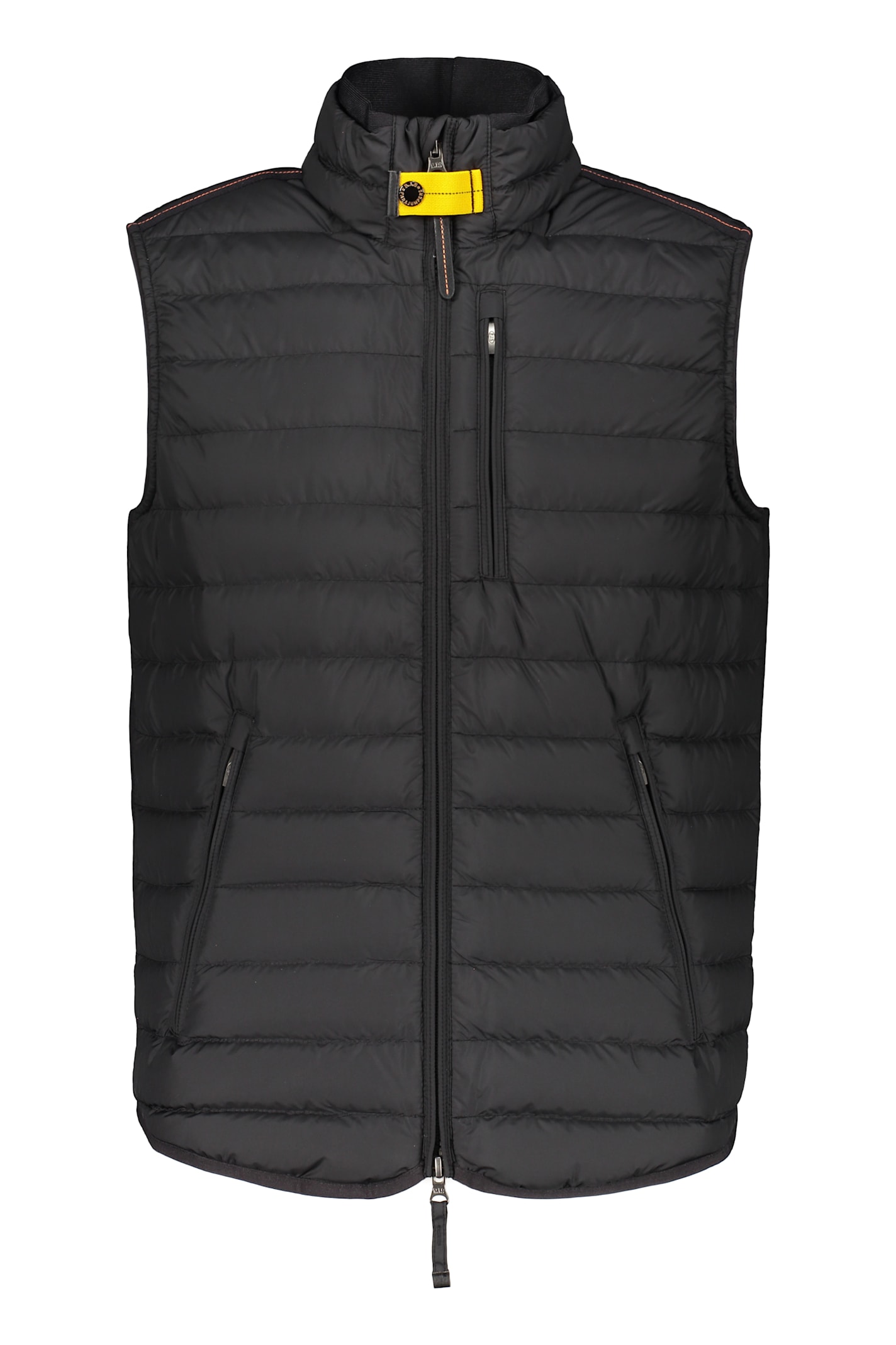 Parajumpers Lightweight Padded Vest With Pockets In Black