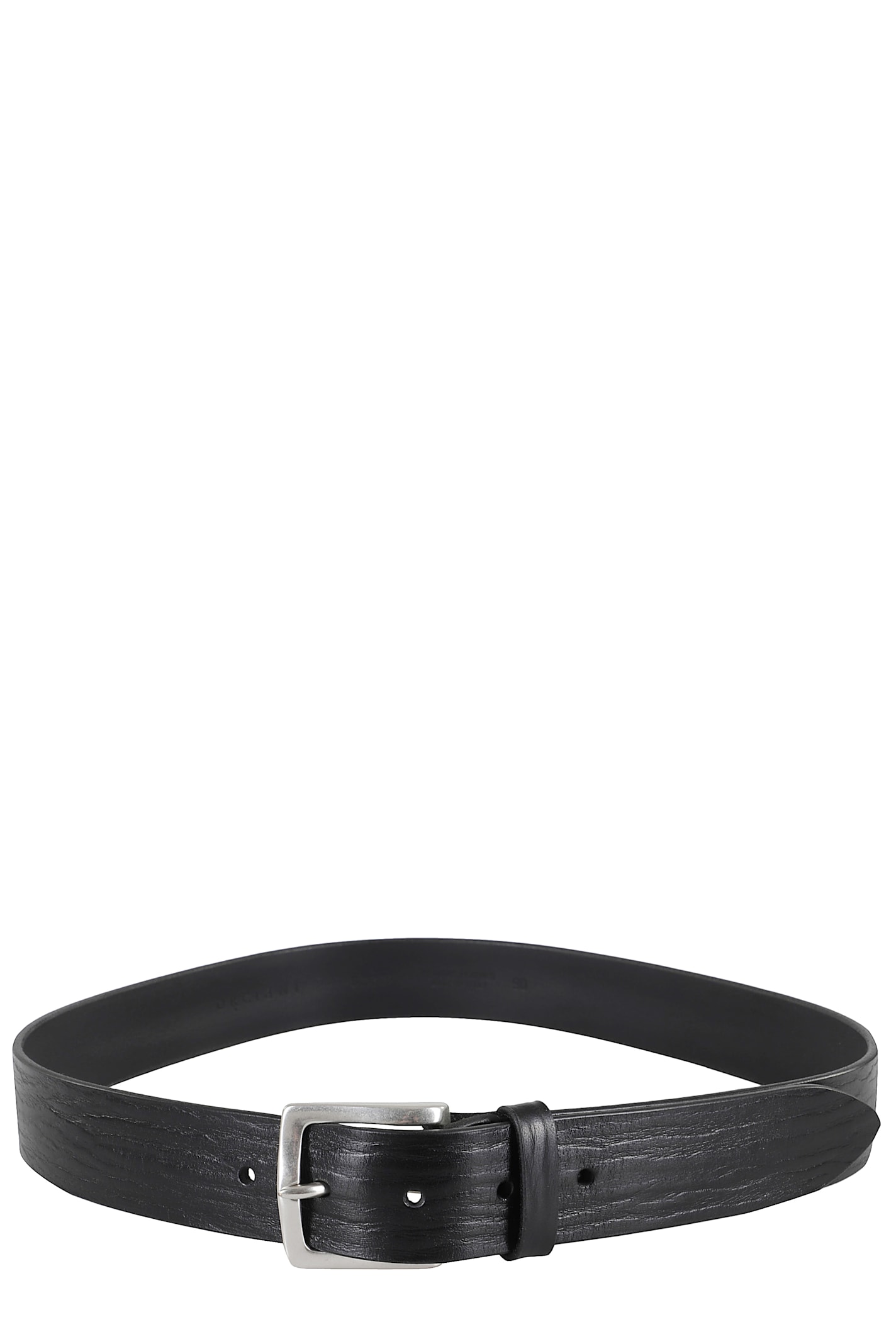 Orciani Pin Buckle Belt In Nero
