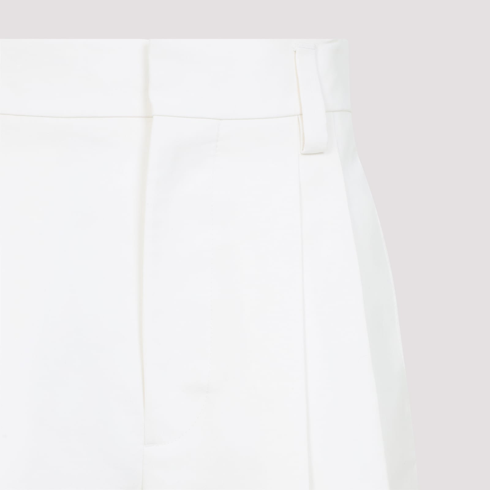 Shop Carven Cotton Bermuda Shorts In Orchid