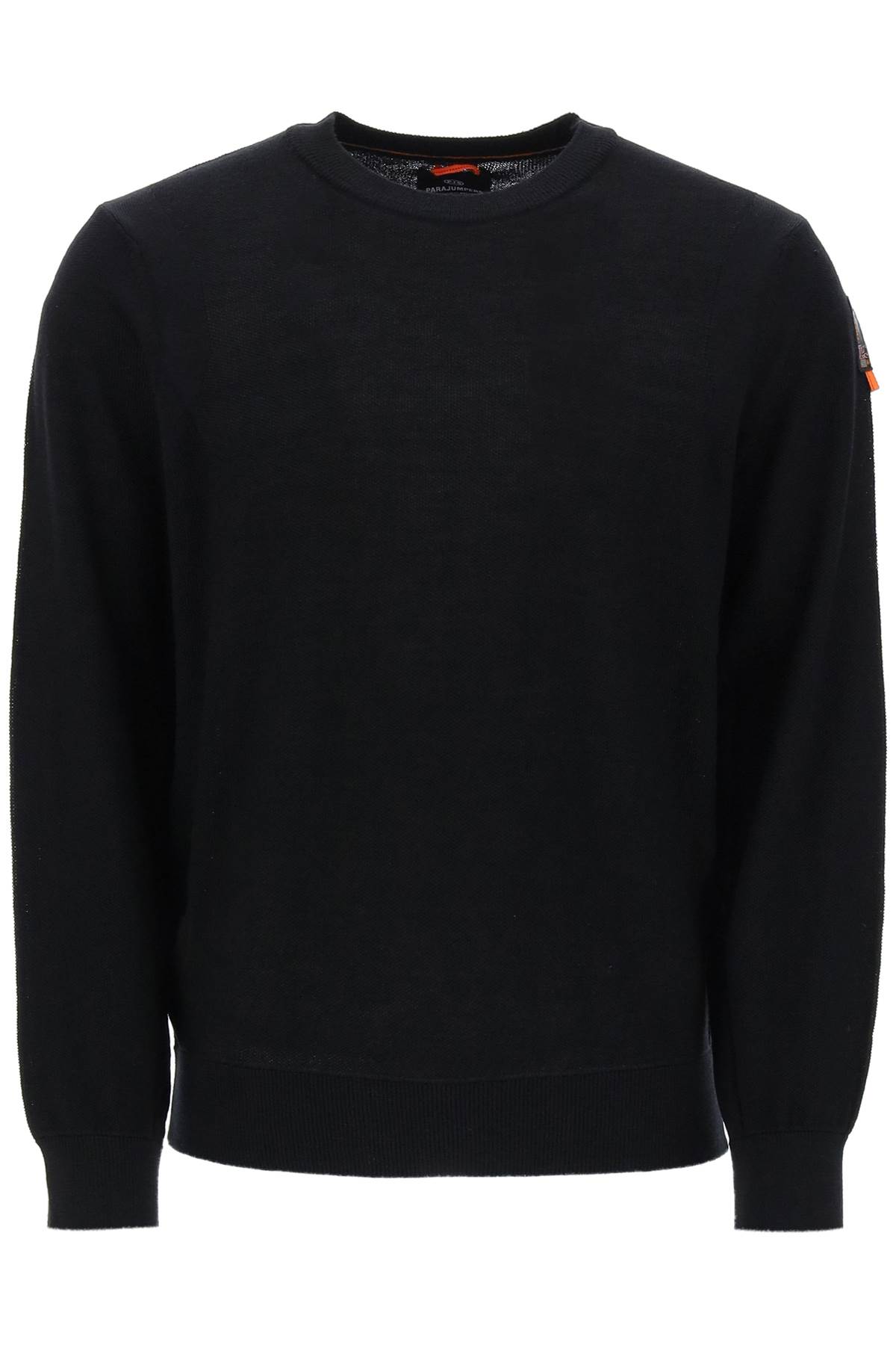 Shop Parajumpers Tolly Sweater In Merino Wool In Black (black)