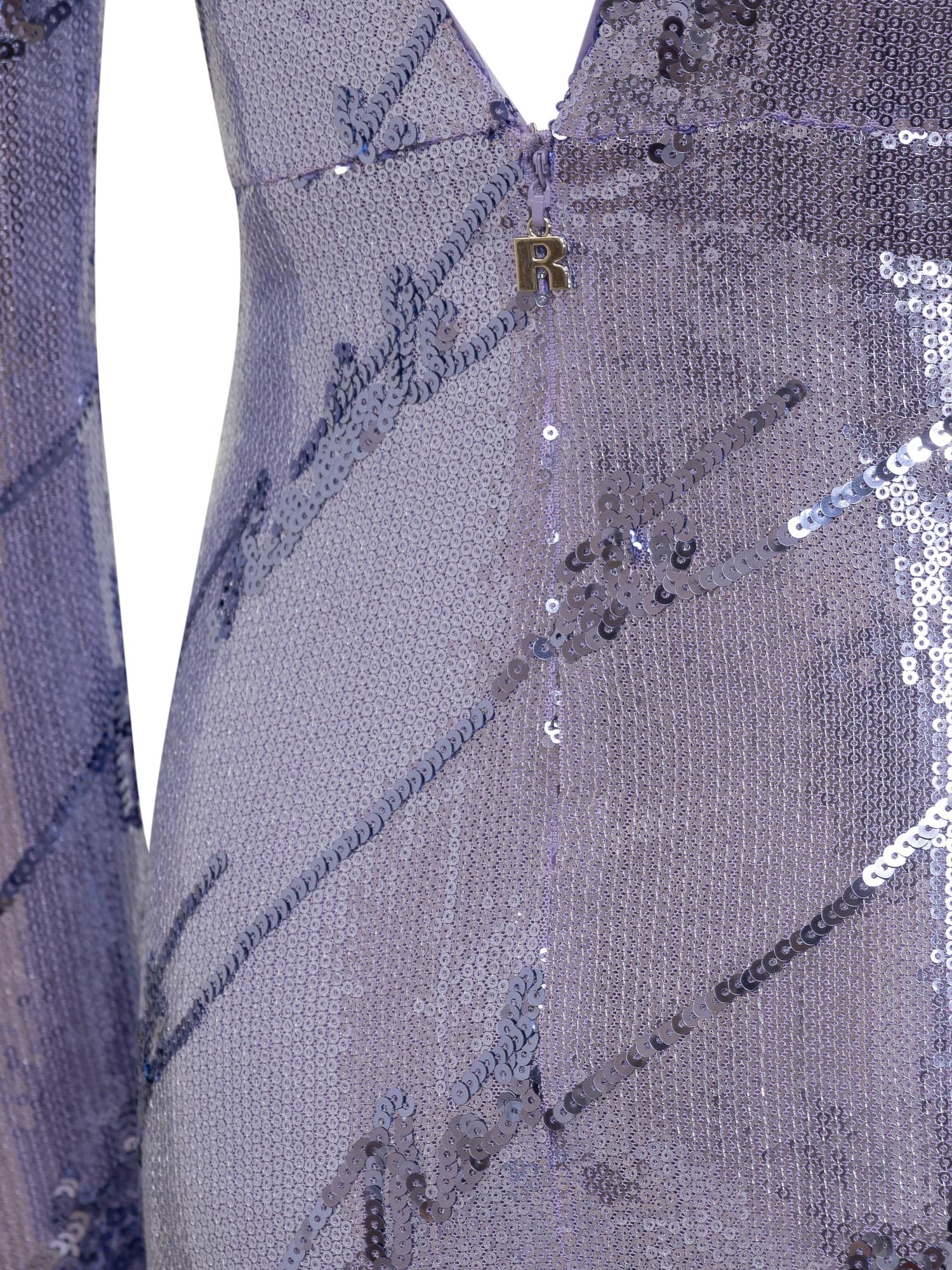 ROTATE BIRGER CHRISTENSEN SEQUIN MINI DRESS L/S