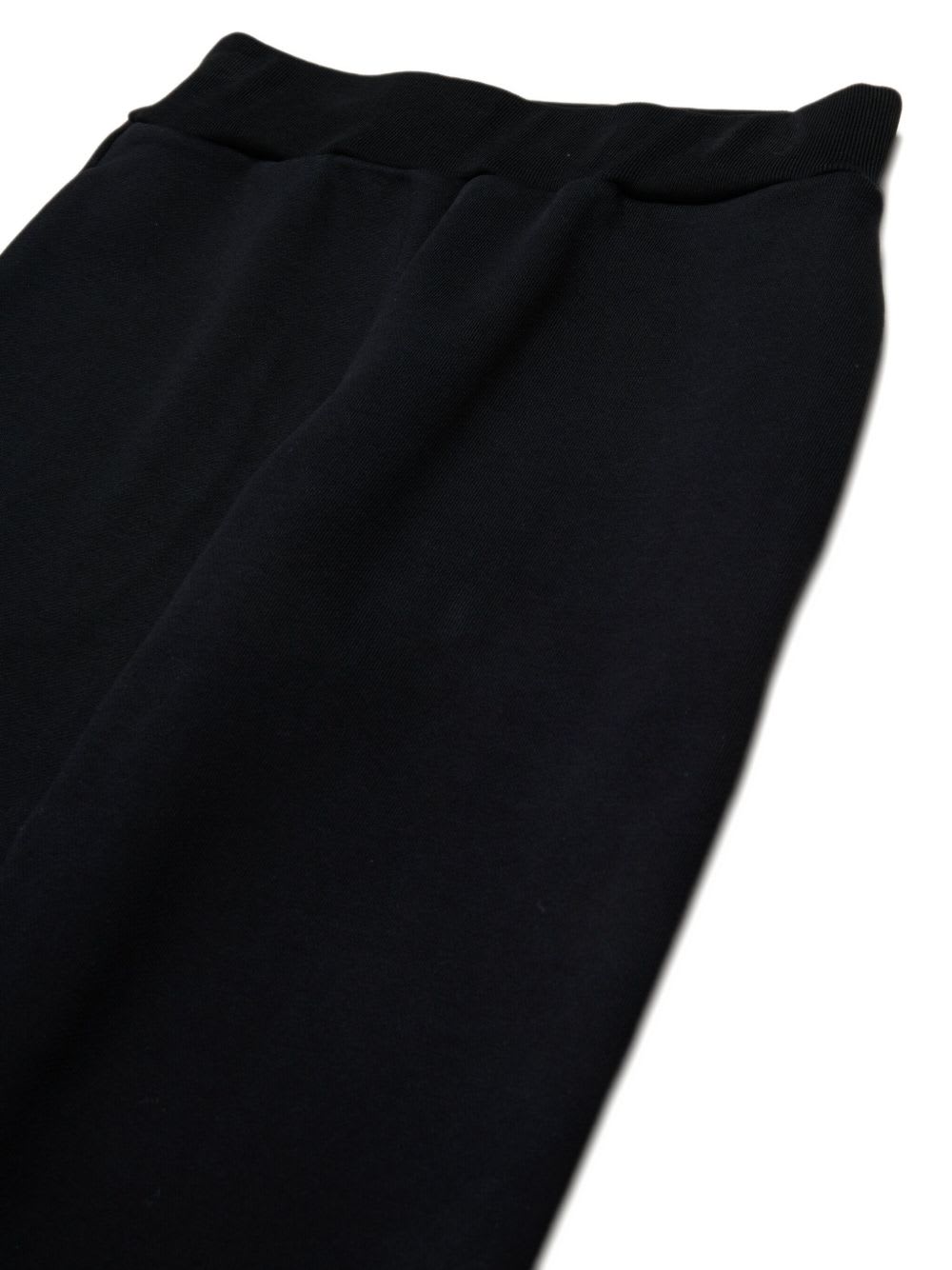 Marni Kids Cotton Sports Trousers In Black