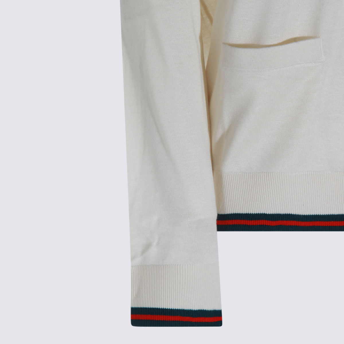 Gucci White Wool Knitwear In White