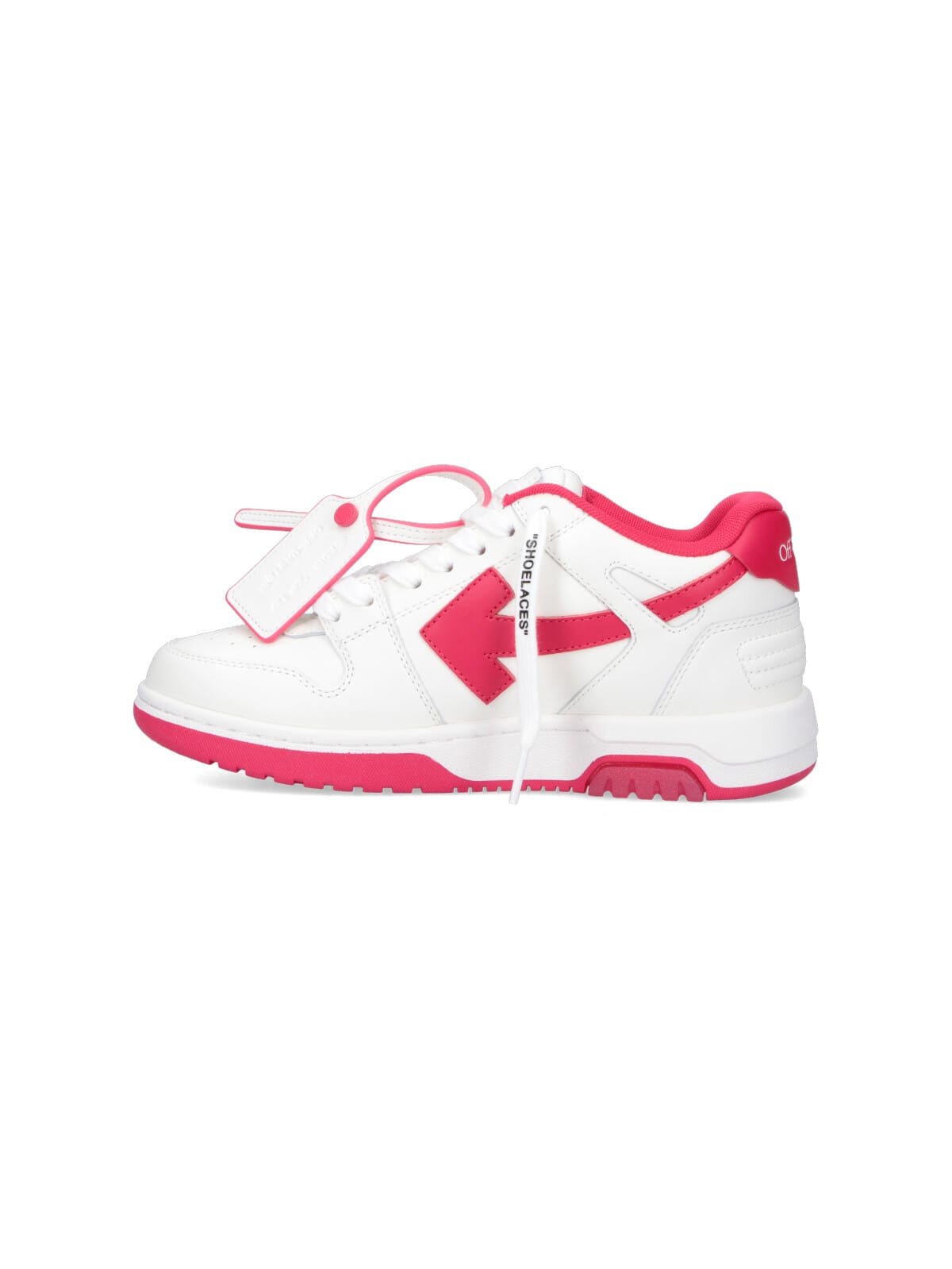 Off-white Out Of Office Women S Calf Leather Sneakers In White