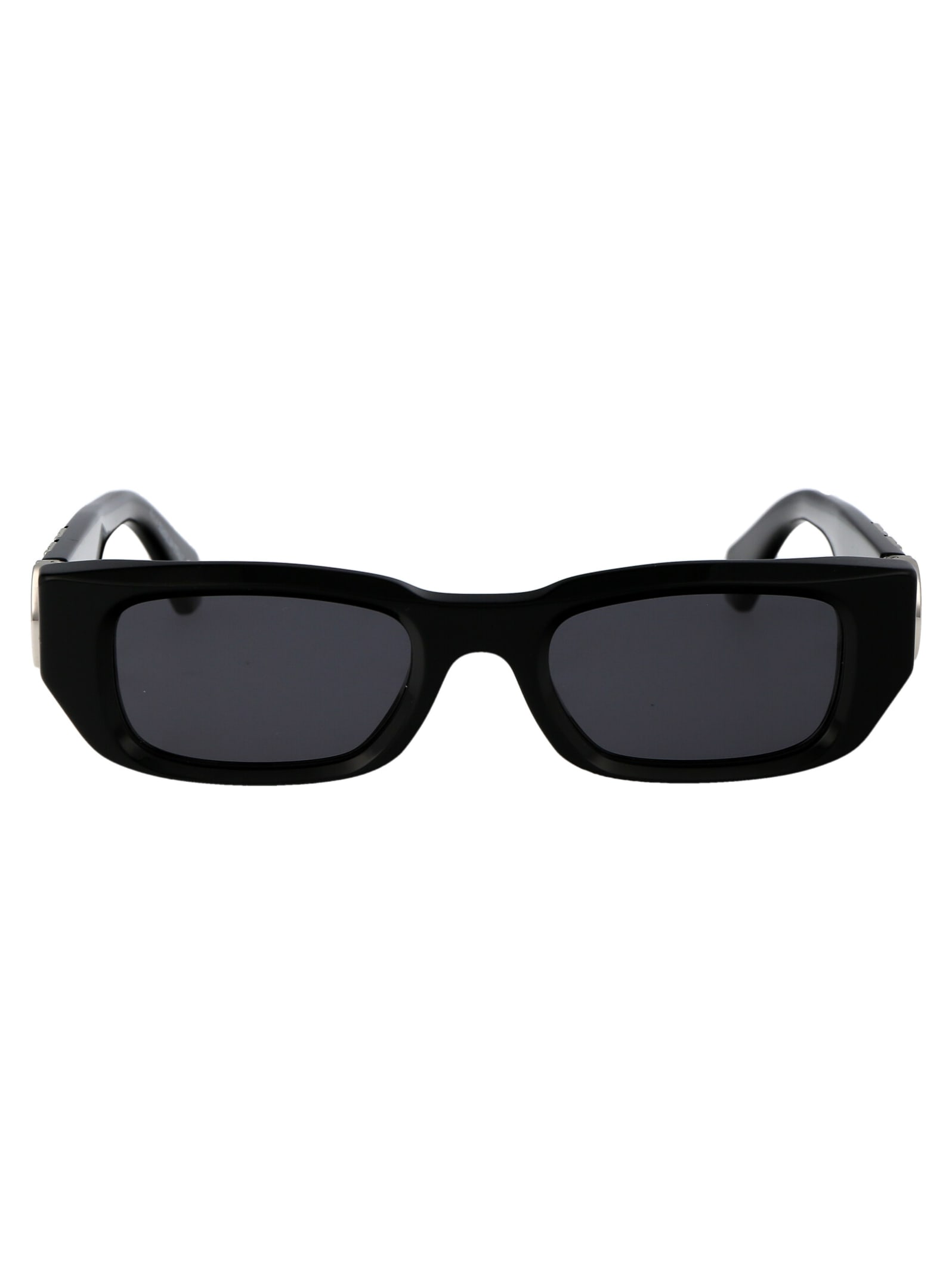 Shop Off-white Fillmore Sunglasses In 1007 Black Dark Grey