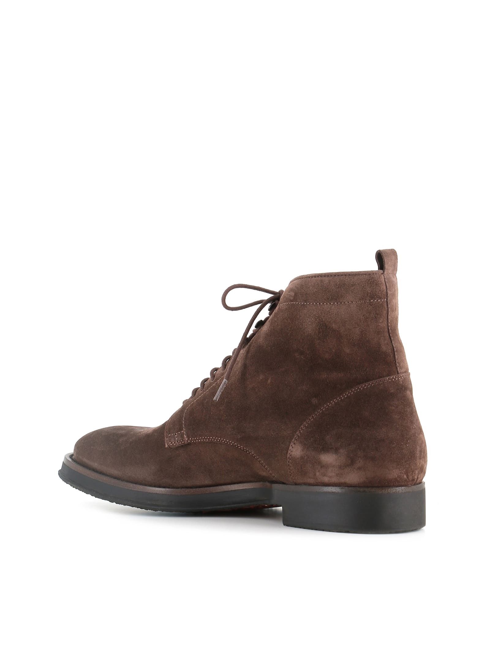 Alberto Fasciani Lace-up Boot Caleb 47055 In Brown