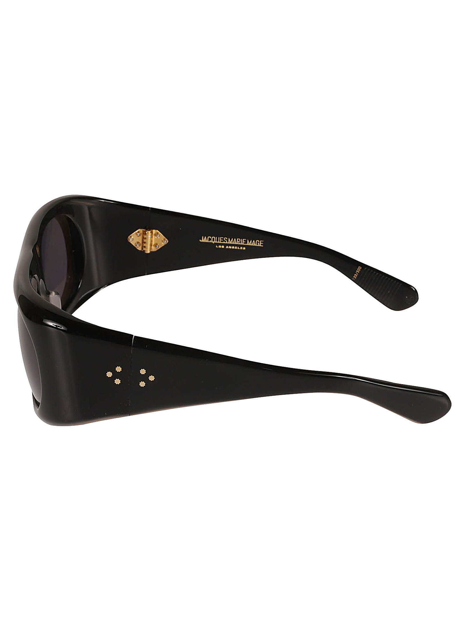 Jacques Marie Mage Benson Sunglasses In Black | ModeSens