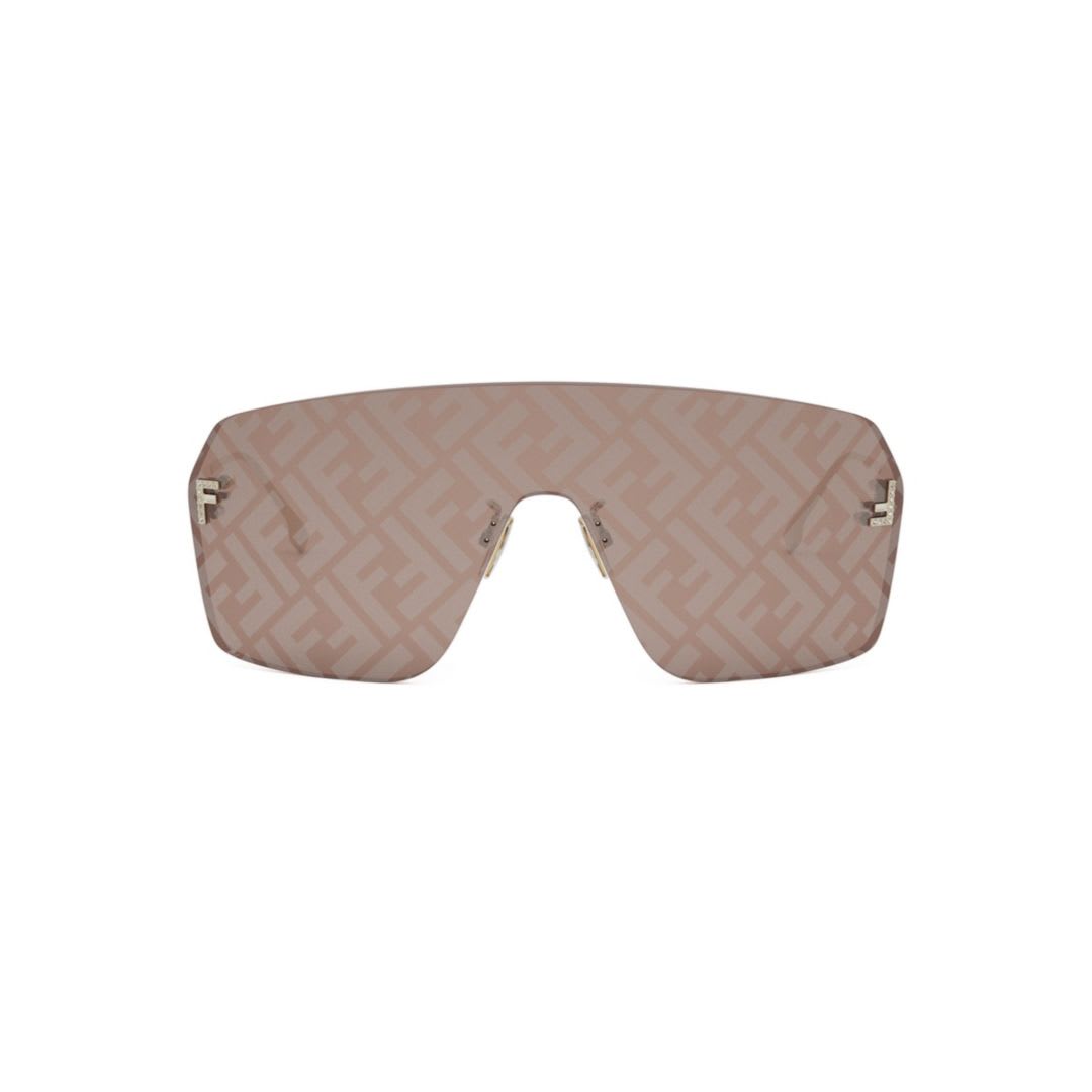 Fendi First Crystal Fe4121us 32e In 32e - Yellow