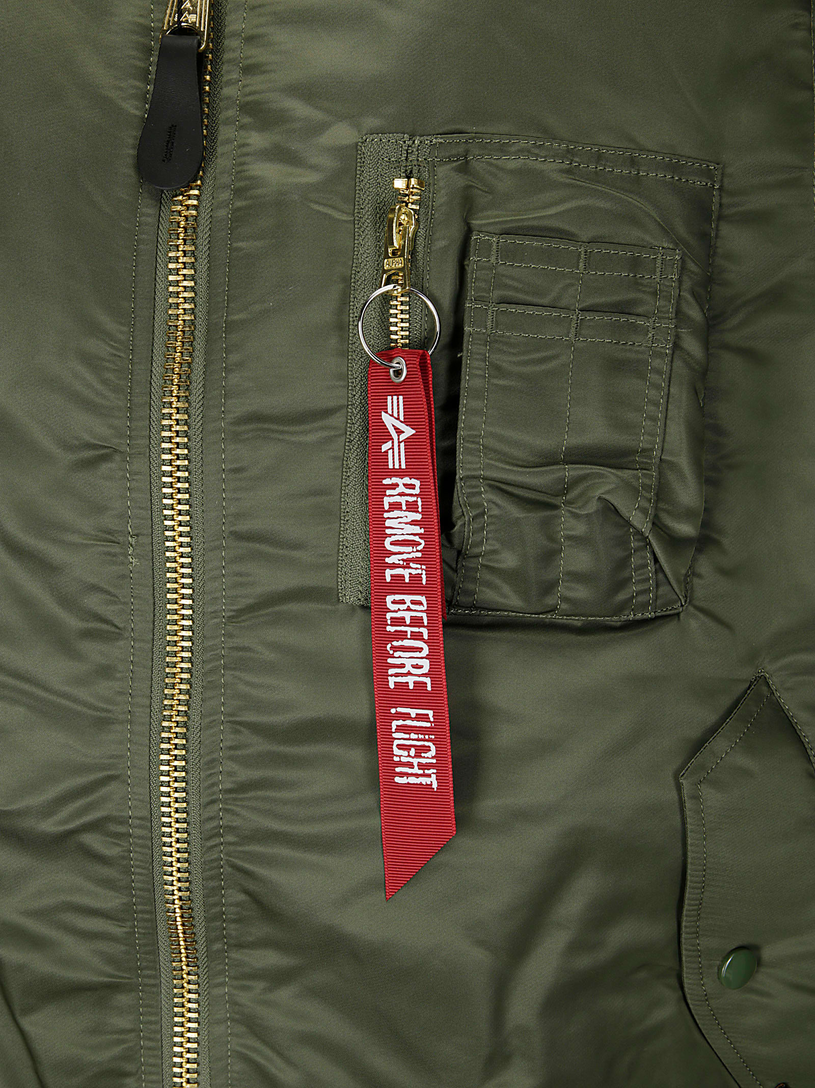 Alpha Industries Ma-1 Heritage Zip-fastening Bomber Jacket