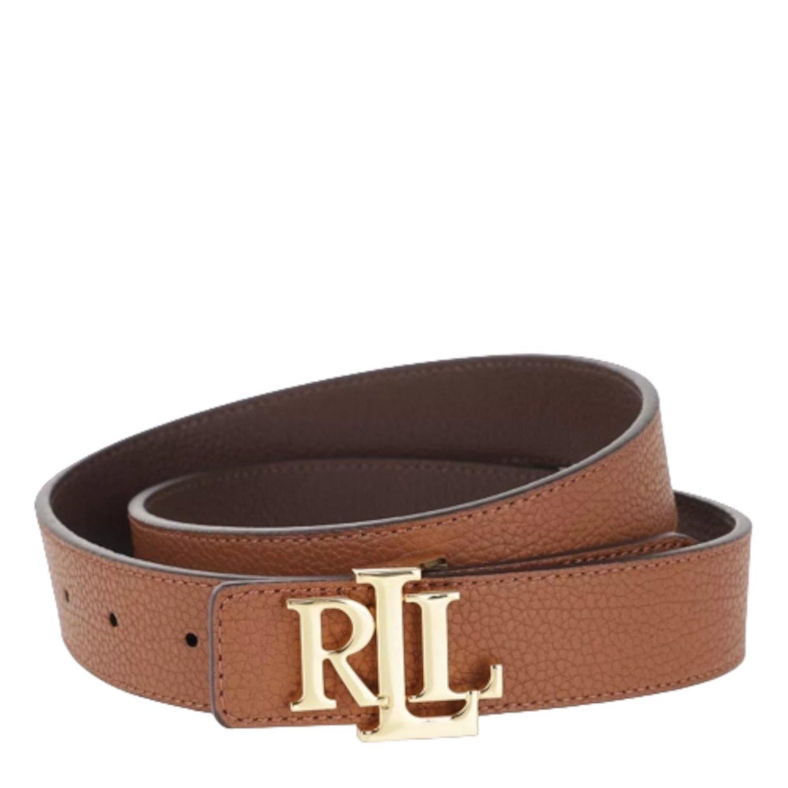 Logo-buckle Fastened Reversible Belt