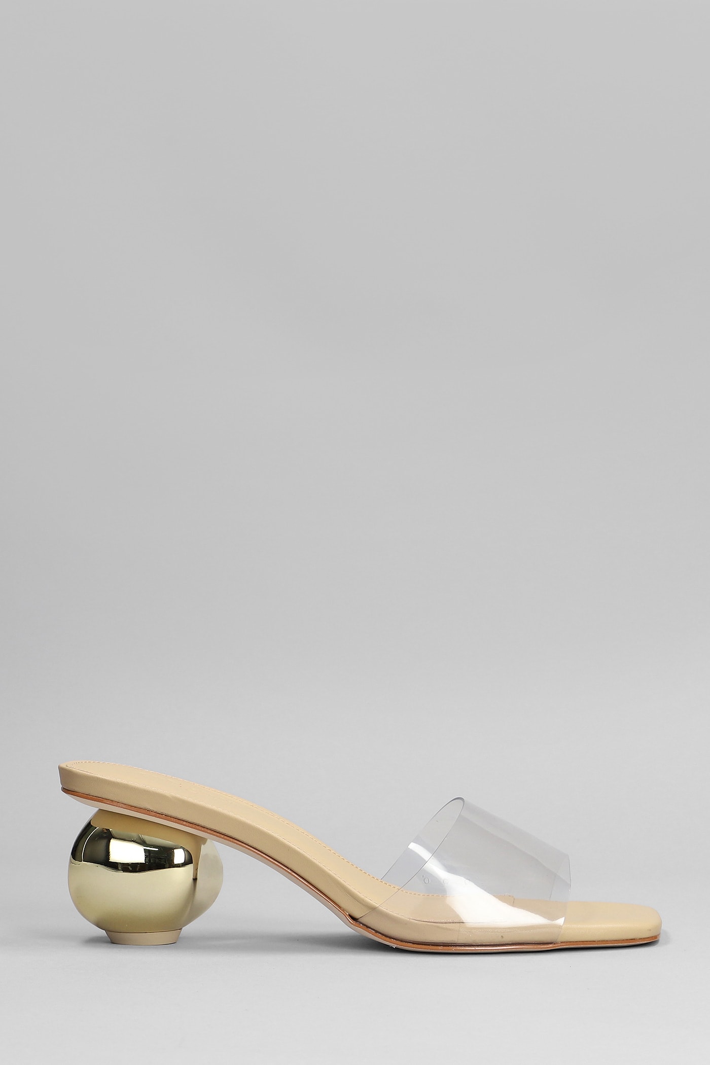 Cult Gaia Tyra Sandals In Transparent Leather