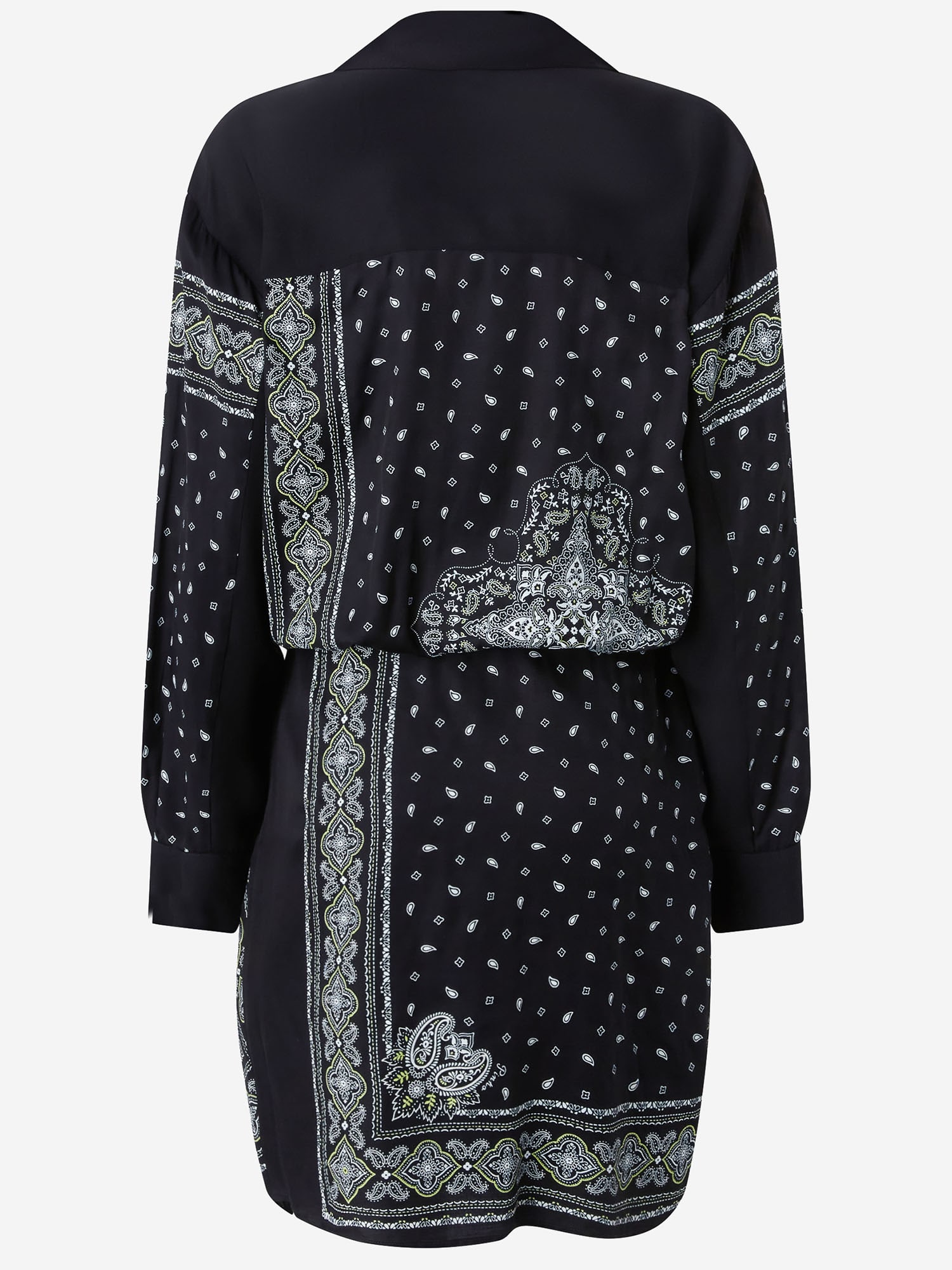 Shop Pinko Viscose Dress With Bandana Print