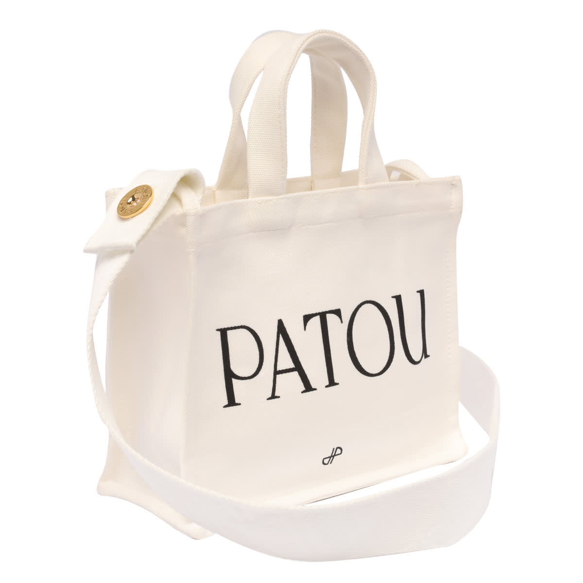 Shop Patou Logo Tote Bag In White