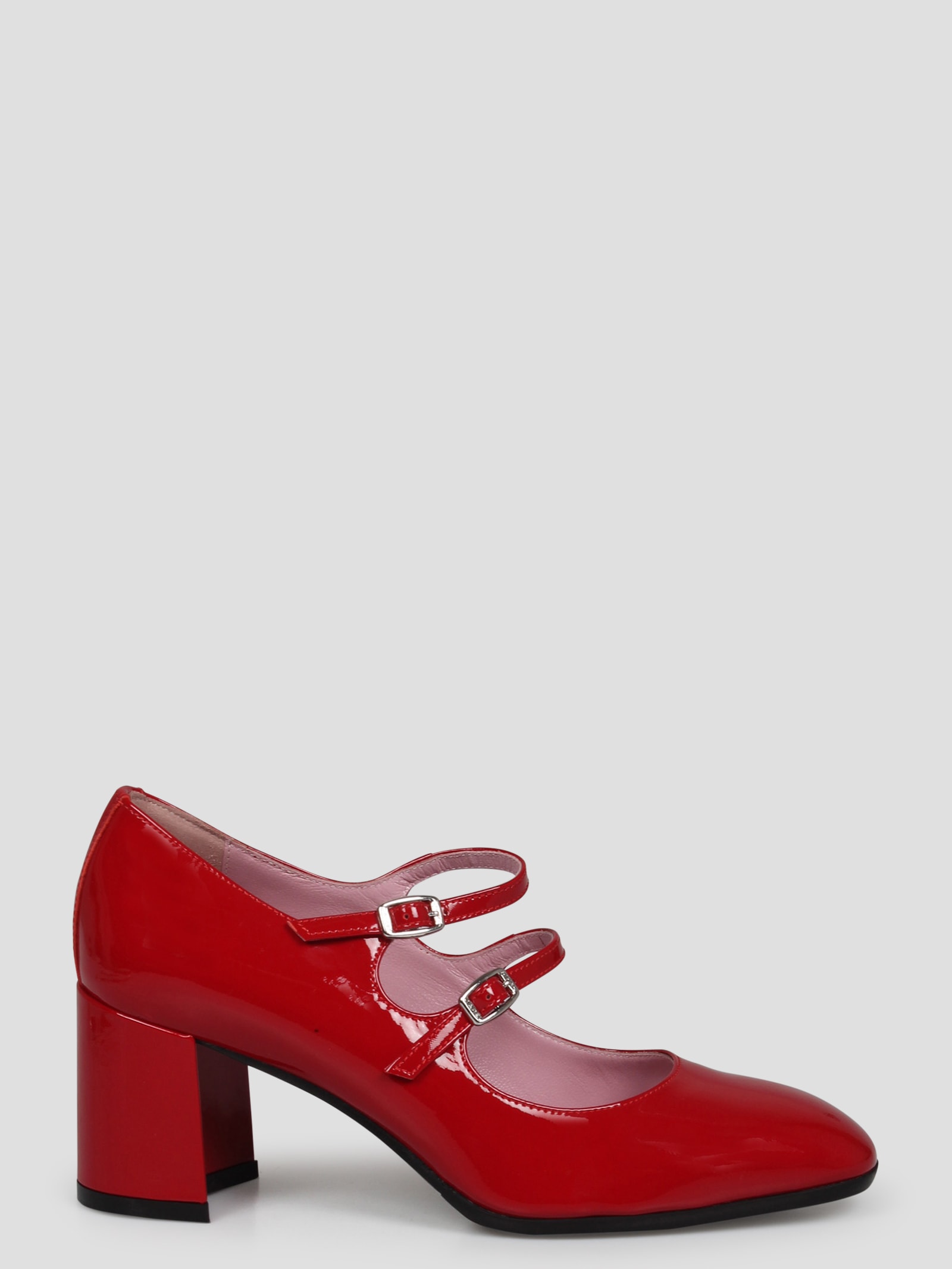 Carel Alice Mary Jane Pumps In Red