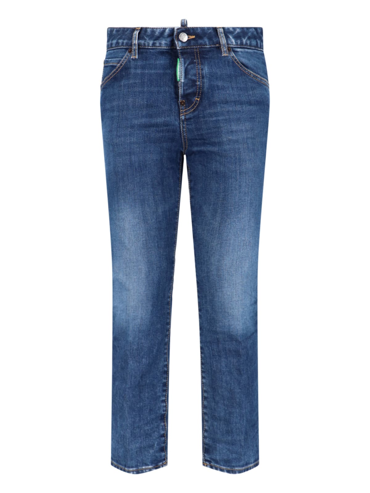 Dsquared2 Straight-leg Denim Jeans In Blue
