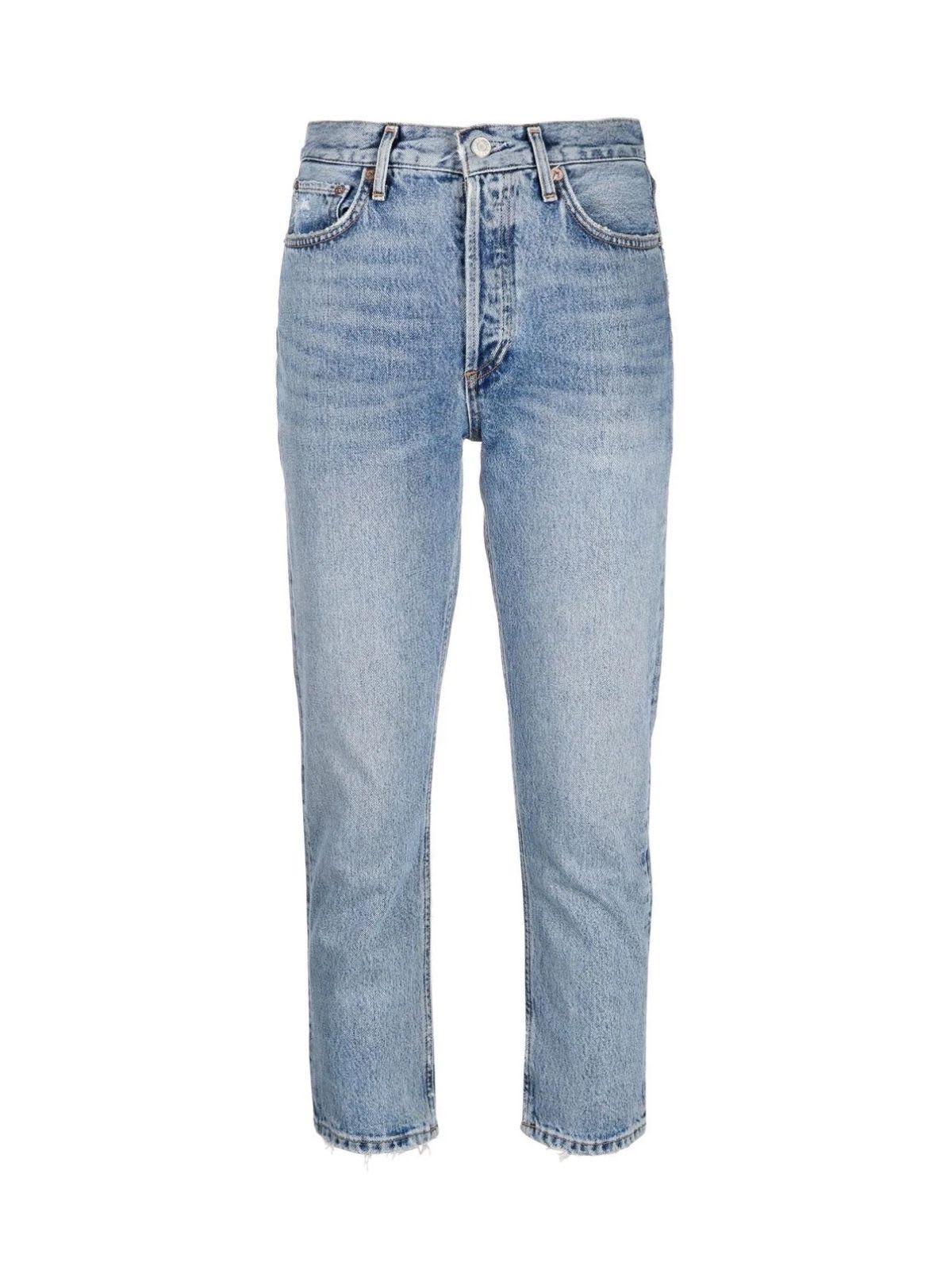 AGOLDE Organic Cotton Riley Cropped Jeans