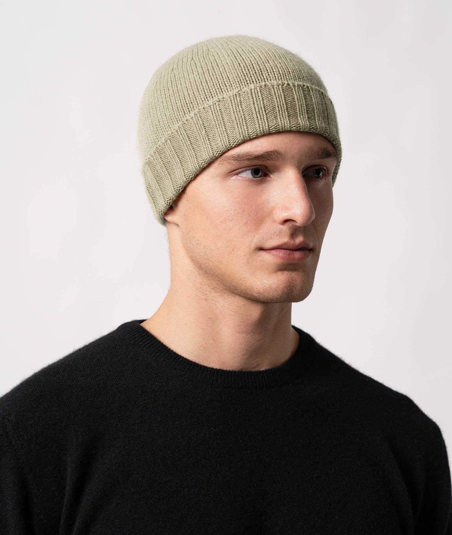 Larusmiani Beanie Mount Baker Hat In Cream