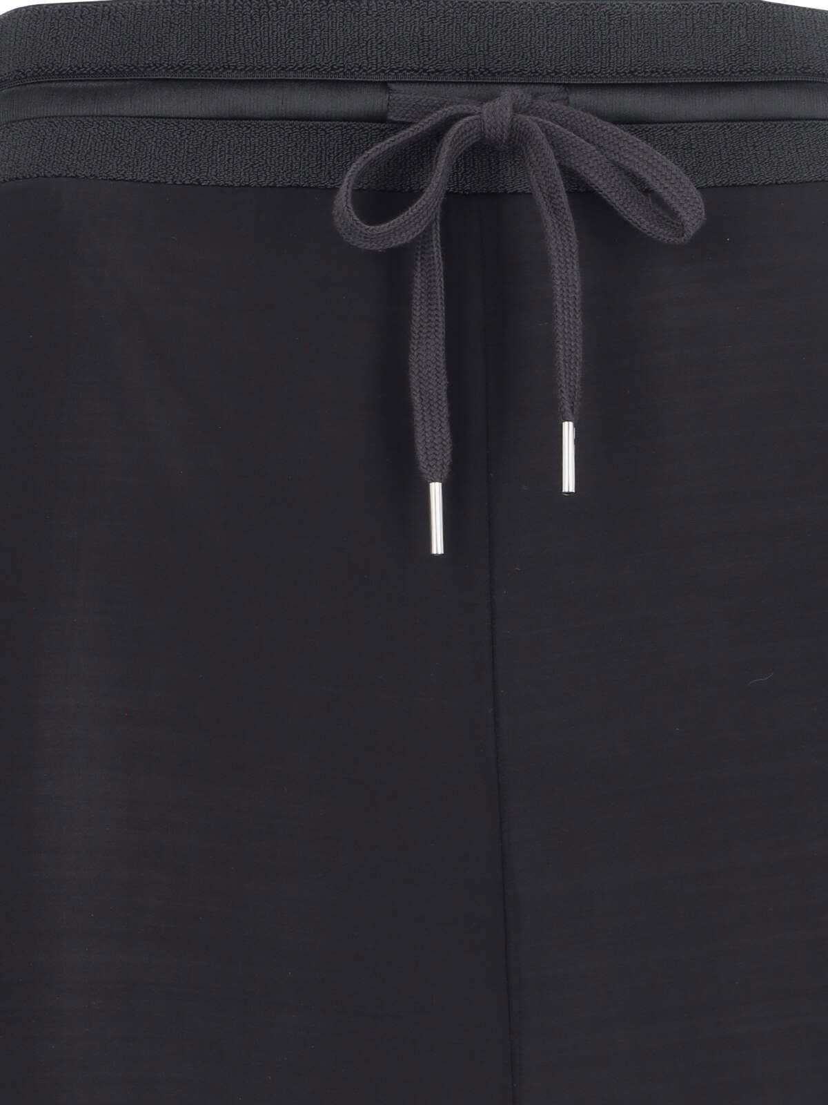 Helmut Lang Semi-transparent Maxi Skirt In Black