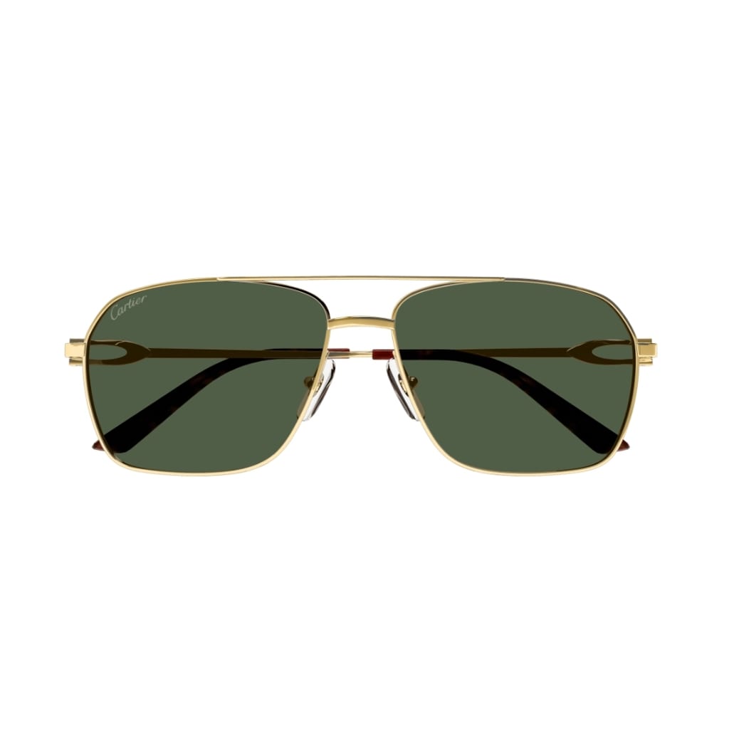 Cartier Ct0306s002 Sunglasses In Gold