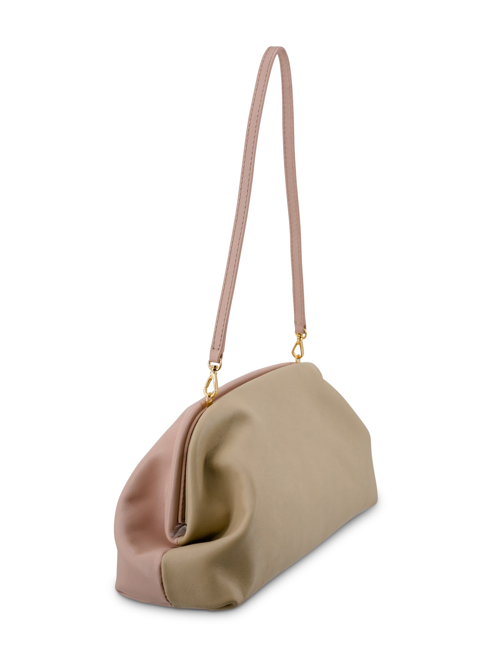 Shop Philosophy Di Lorenzo Serafini Lauren Leather Clutch Bag
