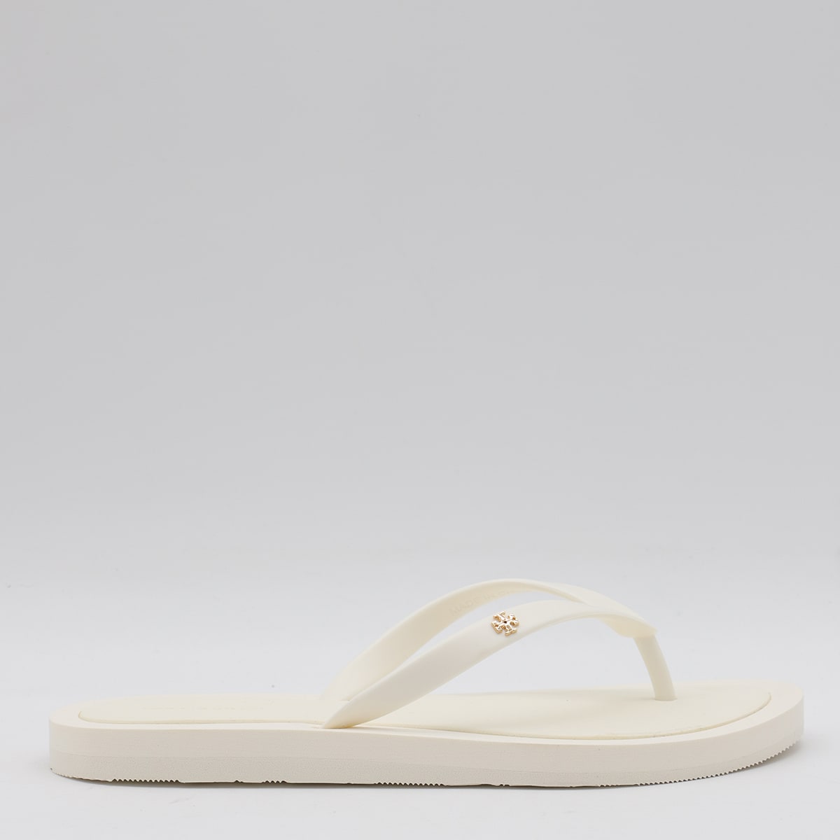 Tory Burch Kira Padded Flip Flops New Ivory/gold