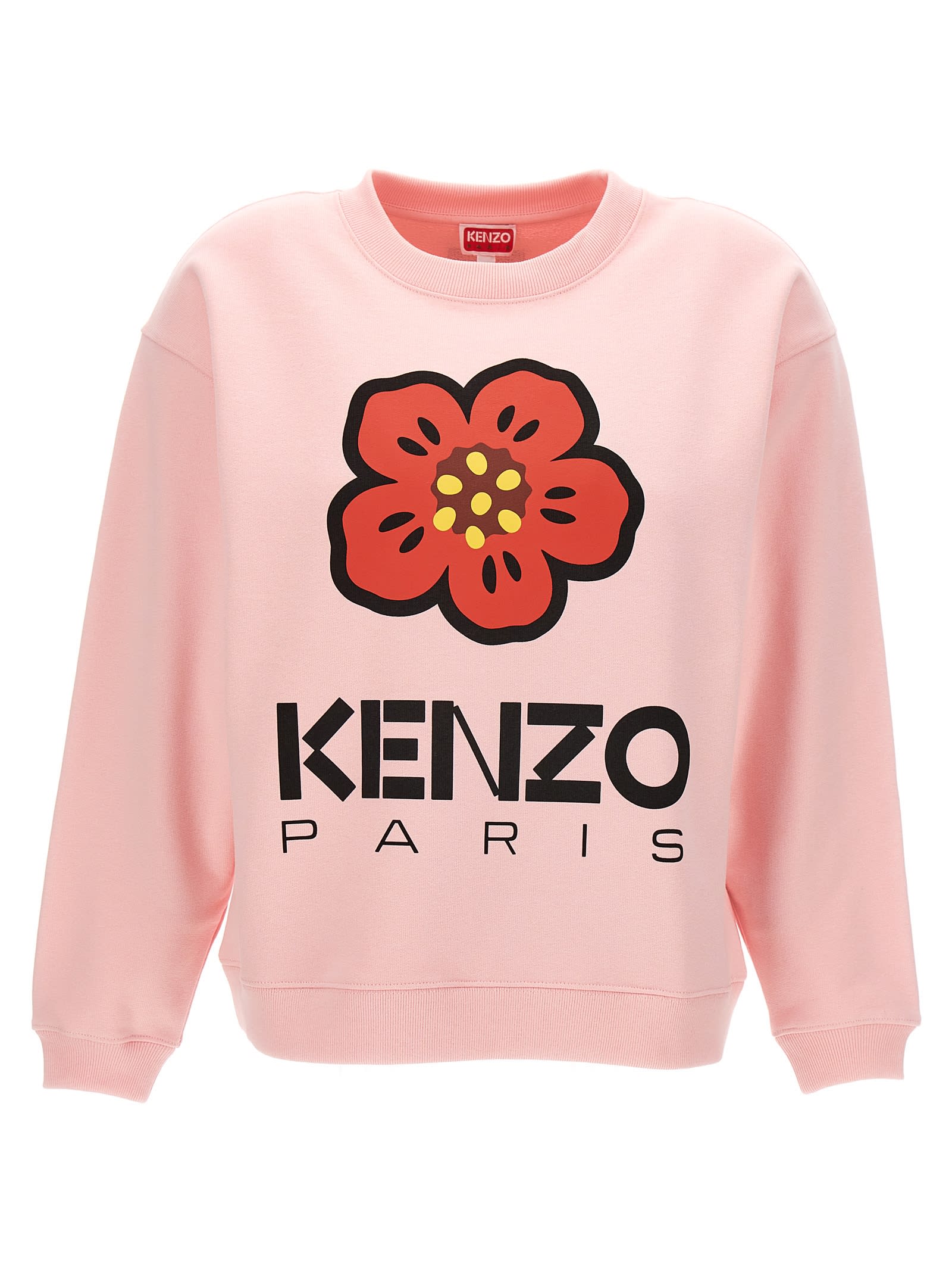 Shop Kenzo Paris Sweatshirt In Pink