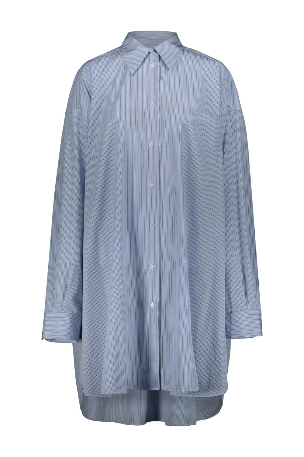 MAISON MARGIELA MAXI SHIRT IN OXFORD