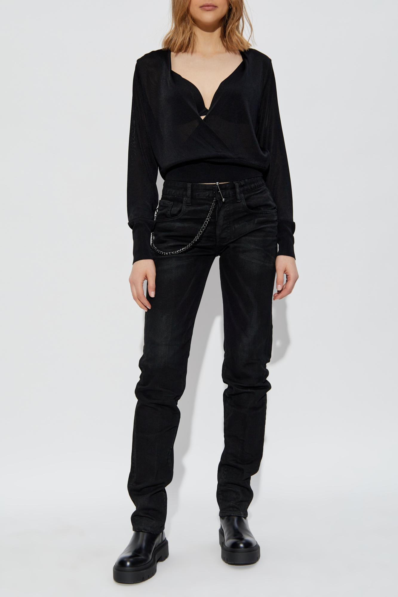 Shop Dsquared2 Jeans 24/7 In Black