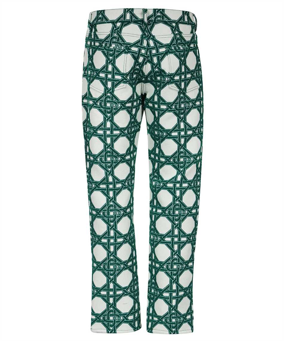 Shop Casablanca Long Trousers In Green