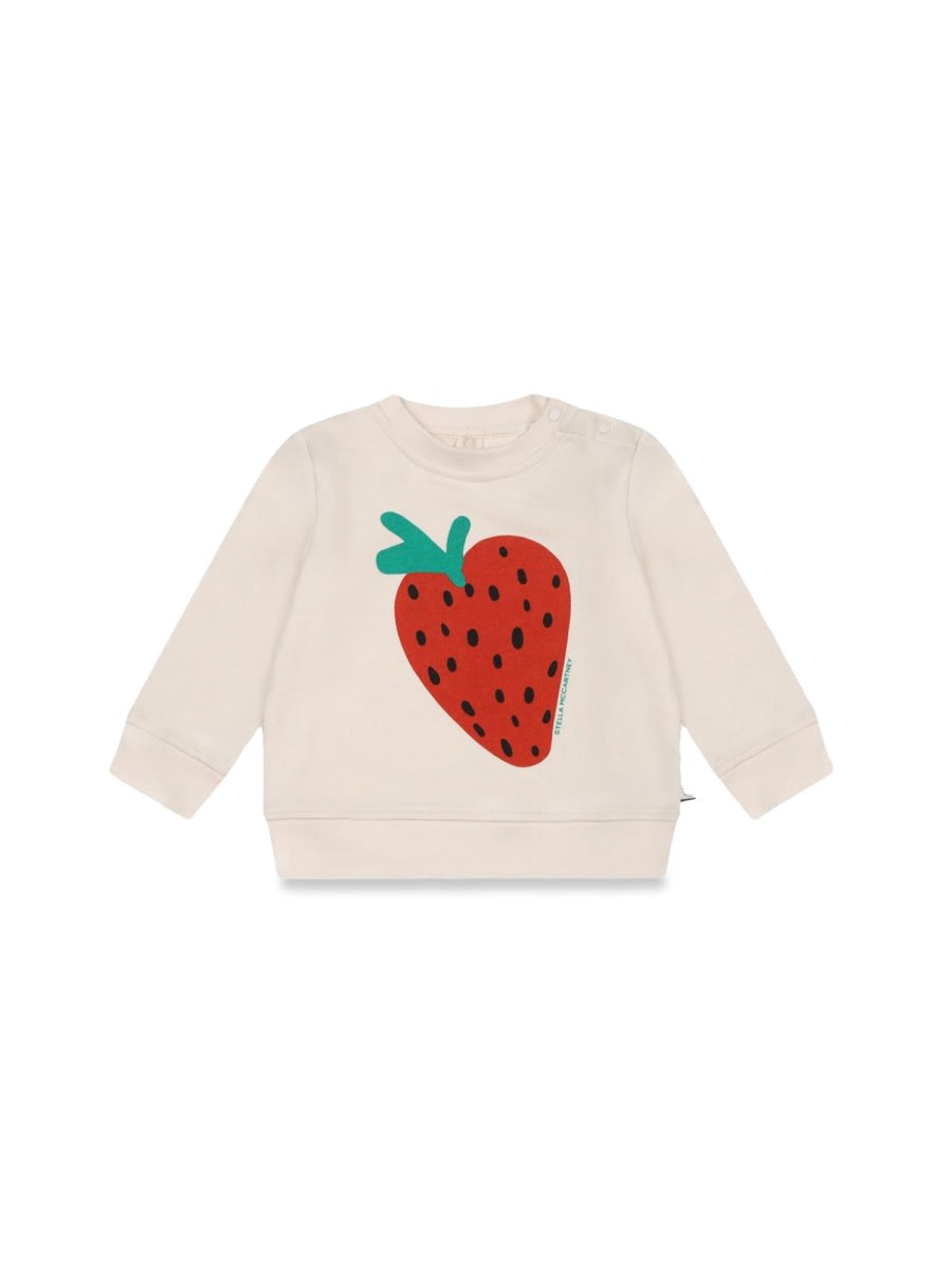 Stella Mccartney Strawberry-print Sweatshirt In Multicolour