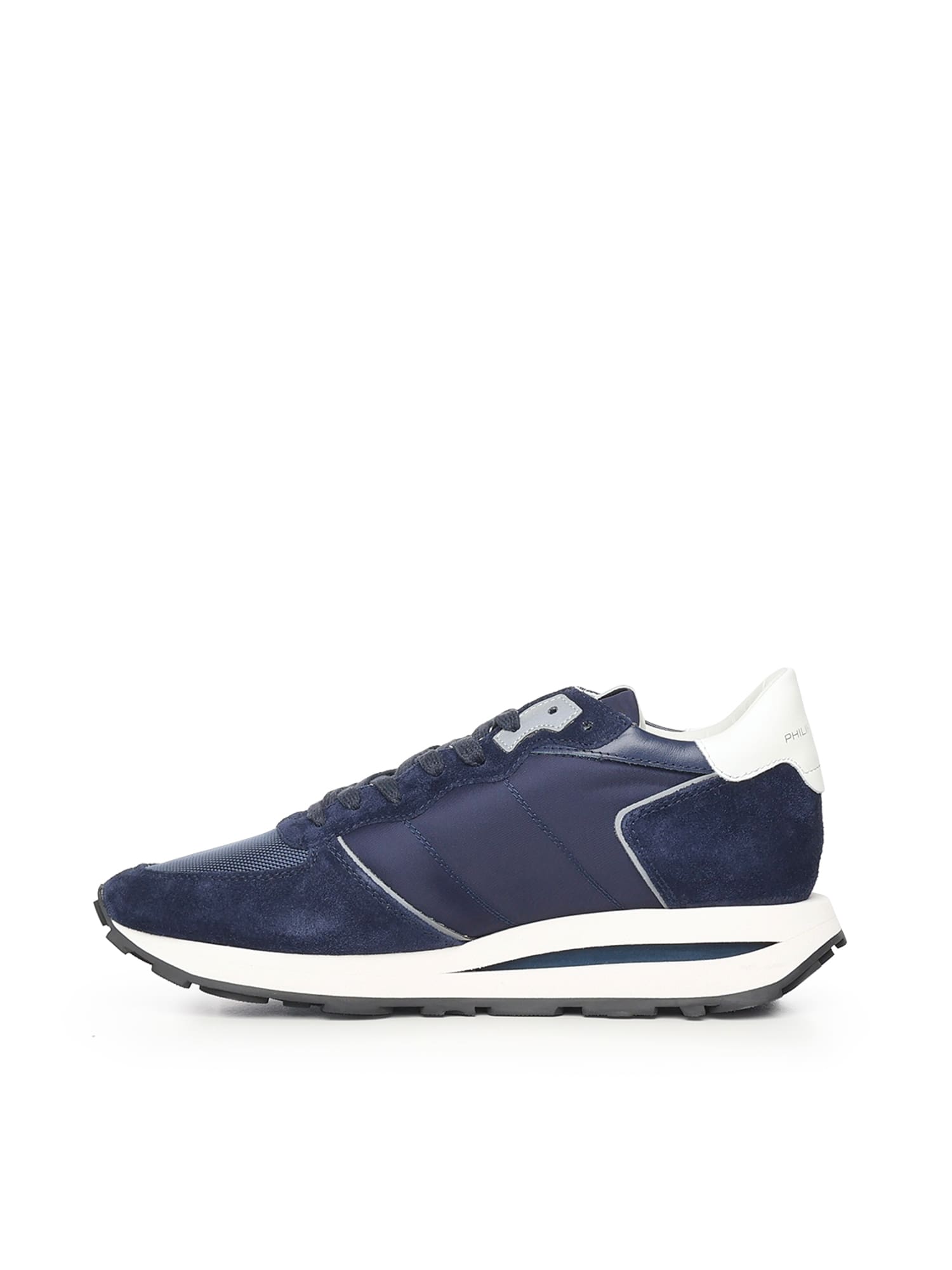 Philippe Model Tropez Haute Sneakers In Blue