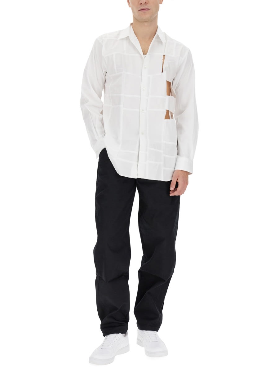 COMME DES GARÇONS SHIRT CUT OUT SHIRT