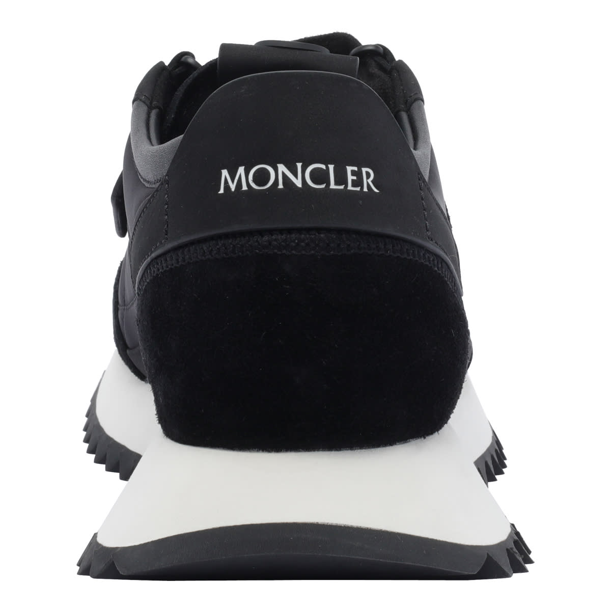 Moncler Pacey2 Suede & Nubuck Trainers, Men, Black, Size: 46 In Black