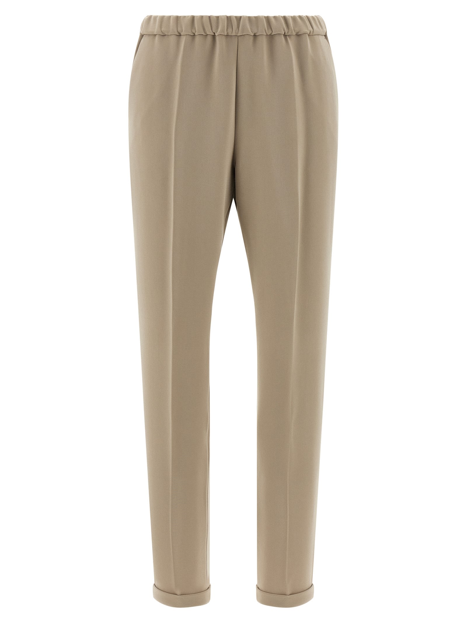 Alberto Biani Fall Pants In Nude