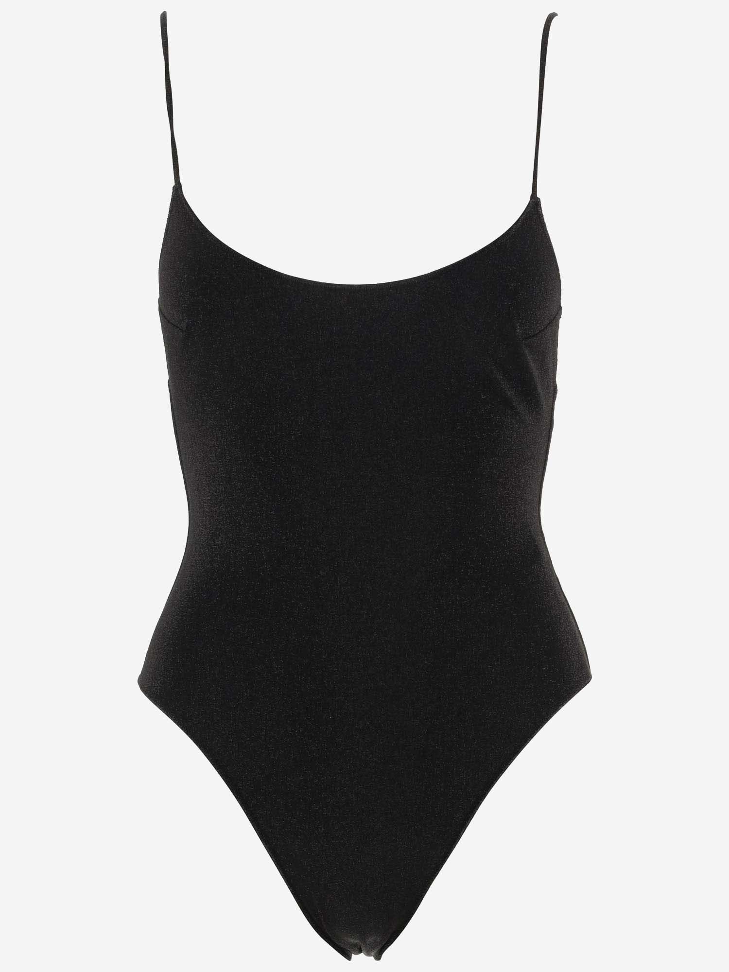 Mc2 Saint Barth Black One Piece Swimsuit