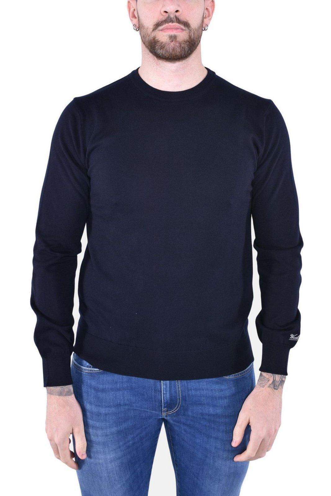 Logo Embroidered Crewneck Jumper