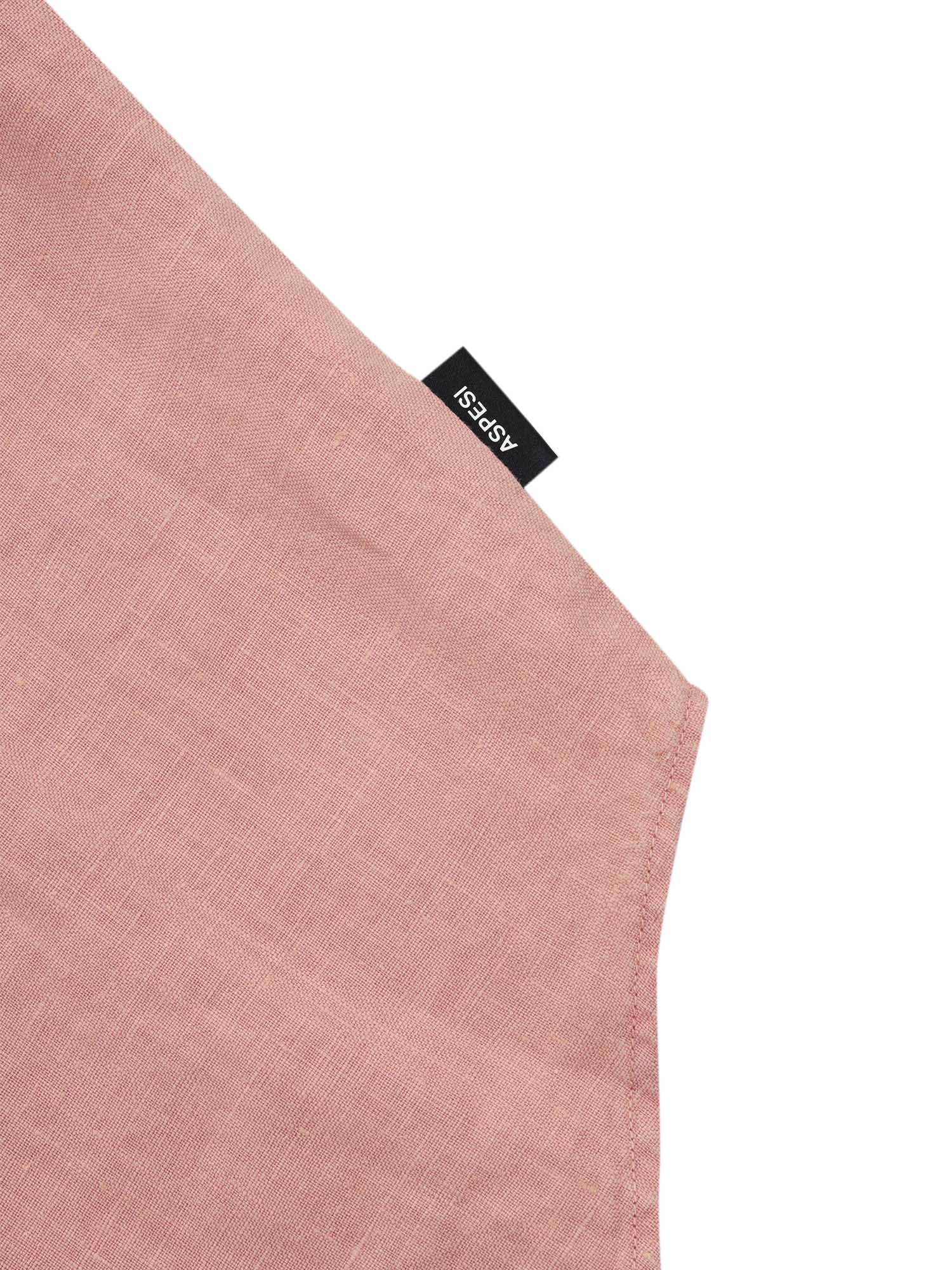 Aspesi Linen Shirt In Pink