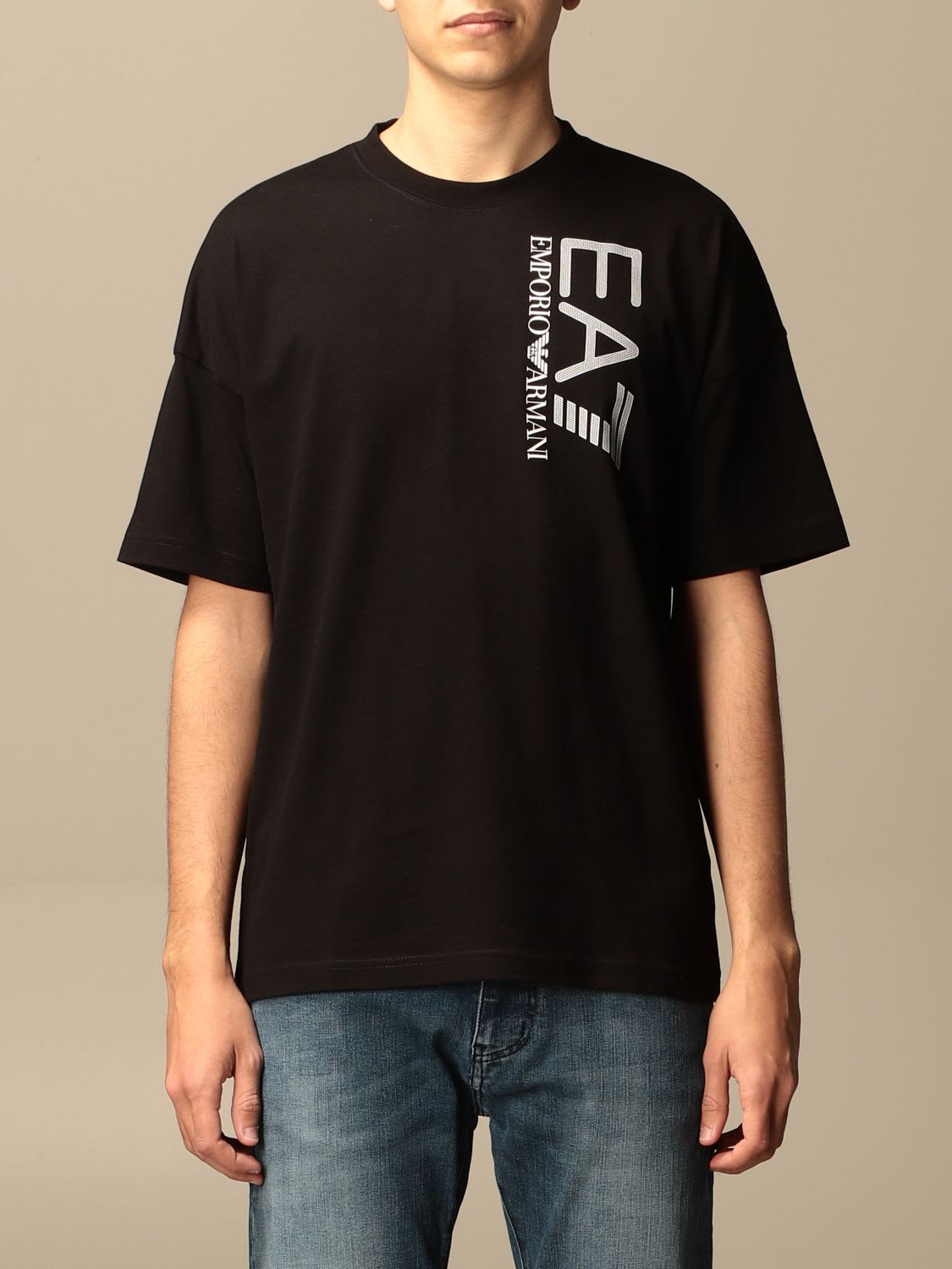 Ea7 T-shirt Ea7 Cotton T-shirt With Logo