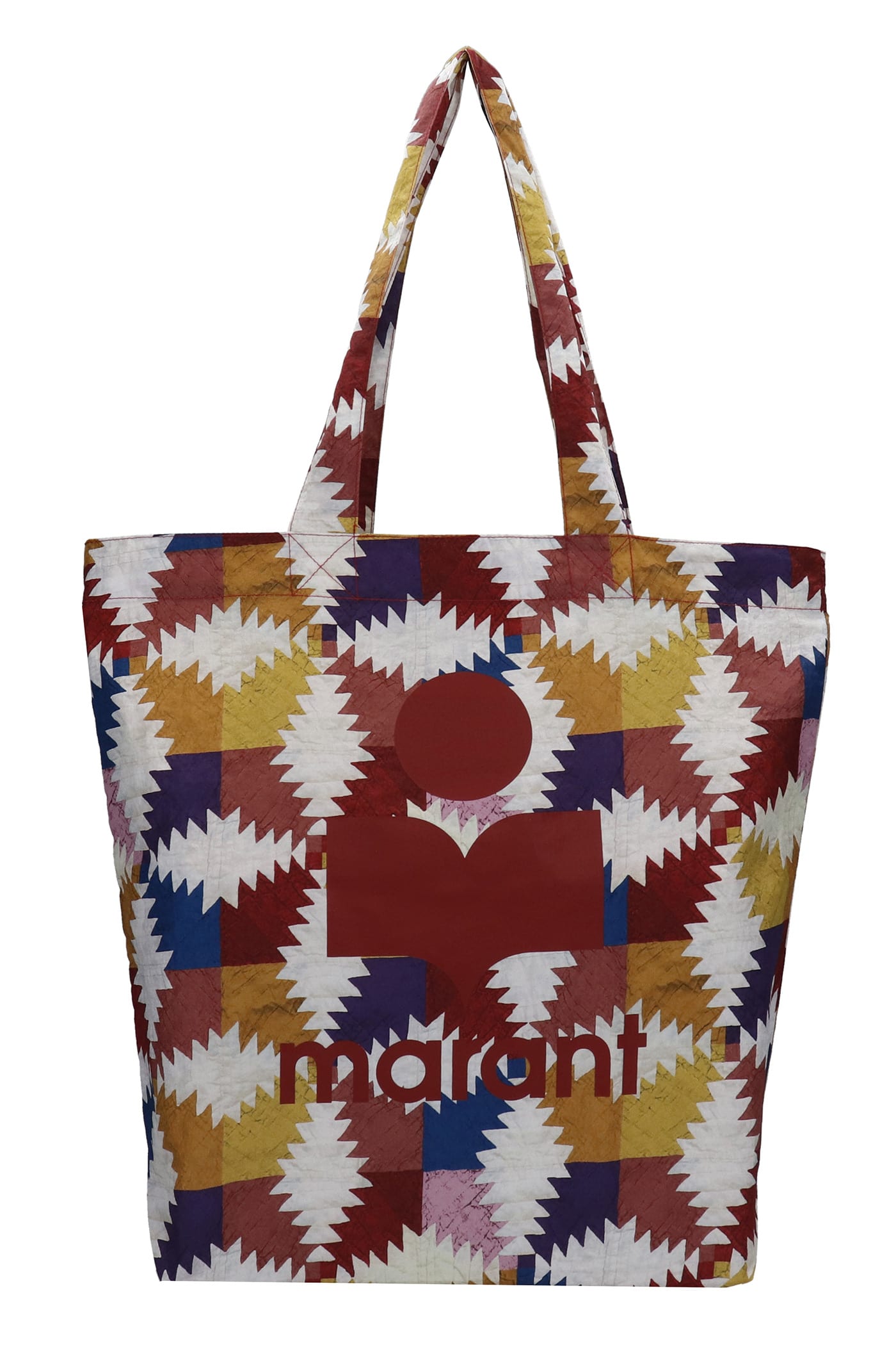 Isabel Marant Woom Tote In Yellow Polyamide