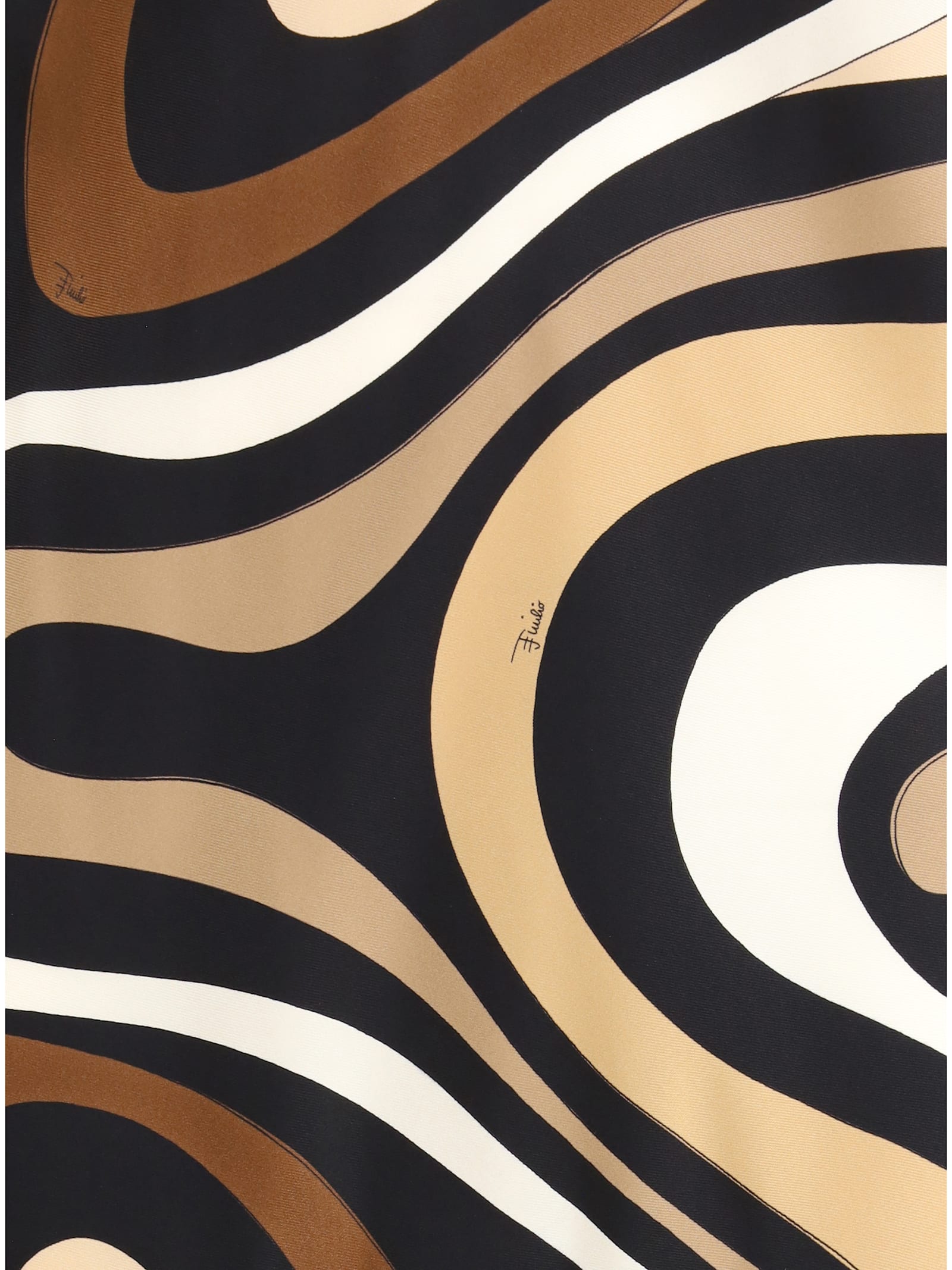 Pucci Marmo Asymmetric Printed Silk-twill Halterneck Dress In Multi