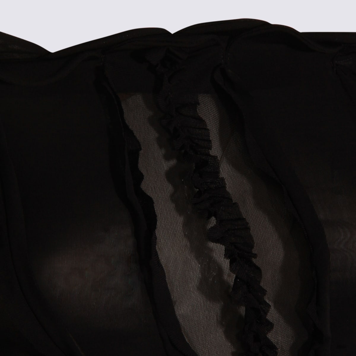 Blumarine Top Blacks And Greys In Black